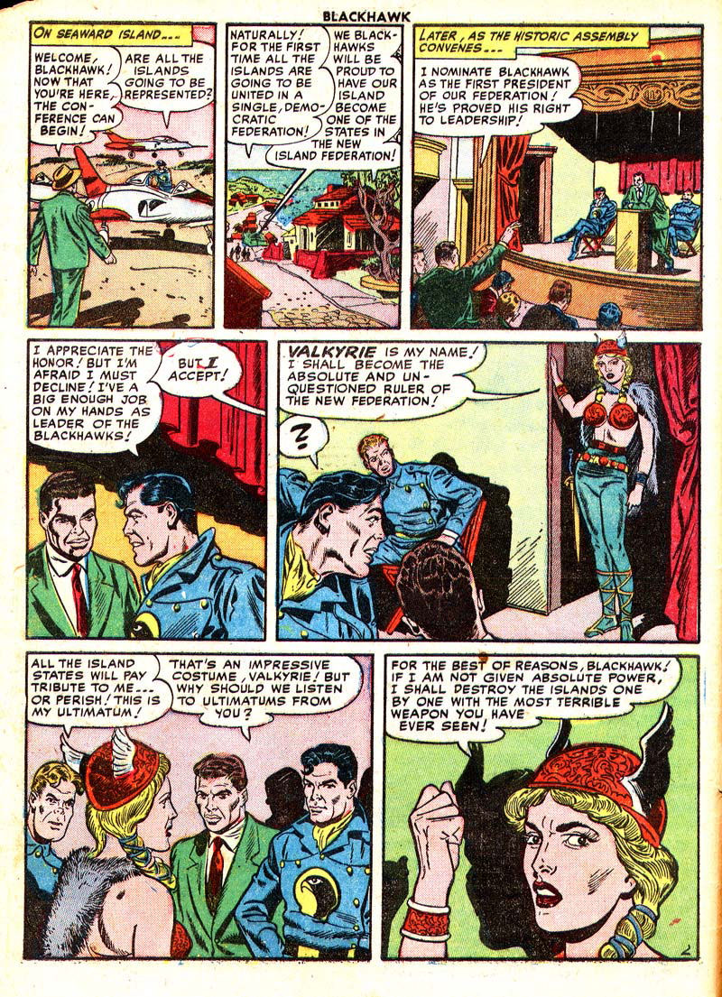 Read online Blackhawk (1957) comic -  Issue #49 - 4