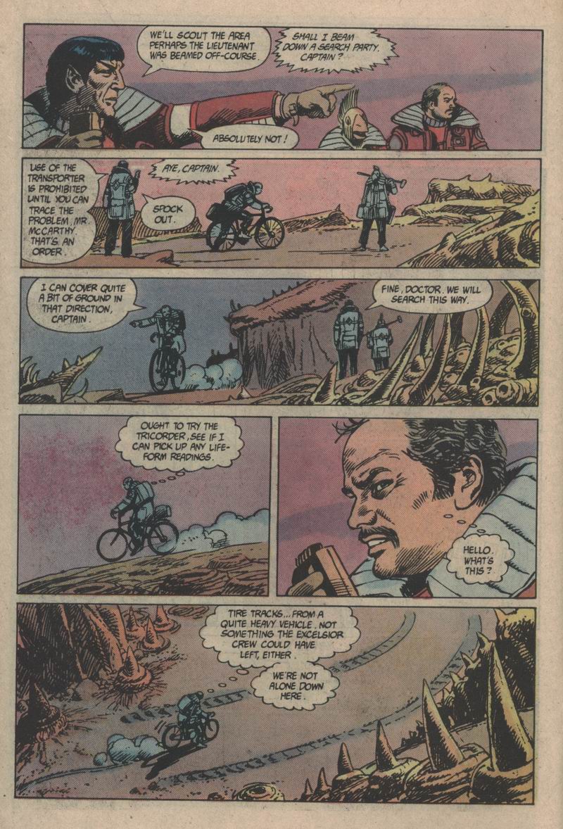 Read online Star Trek (1984) comic -  Issue #26 - 7