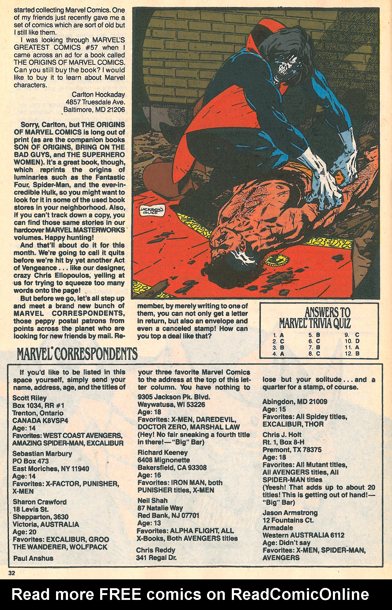 Read online Marvel Age comic -  Issue #86 - 33