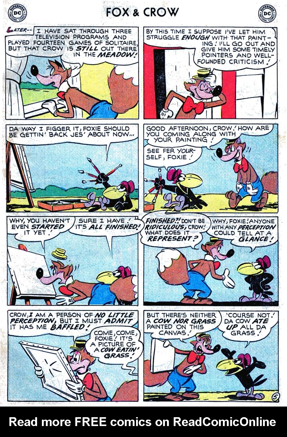 Read online The Fox and the Crow comic -  Issue #31 - 31