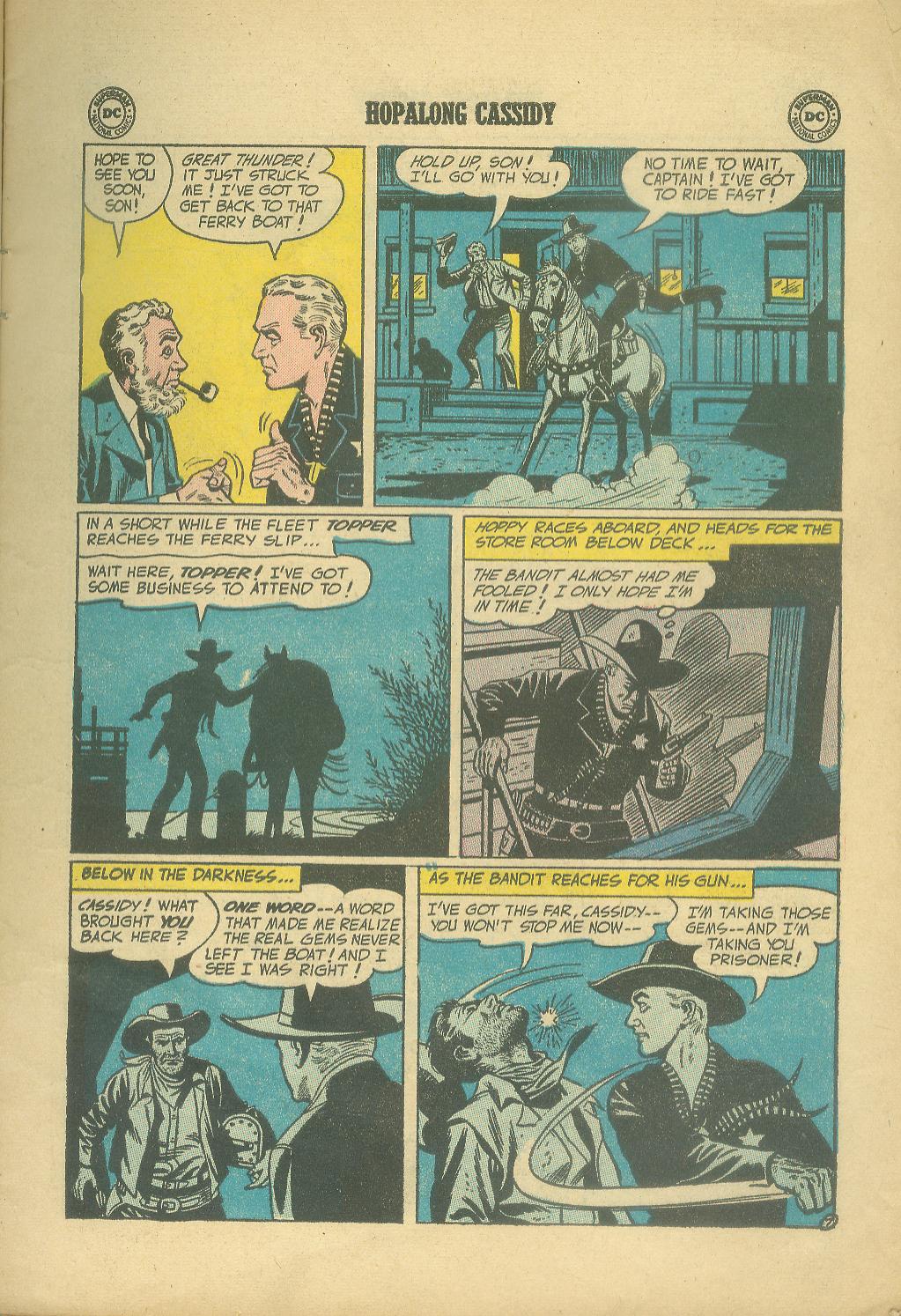 Read online Hopalong Cassidy comic -  Issue #111 - 9