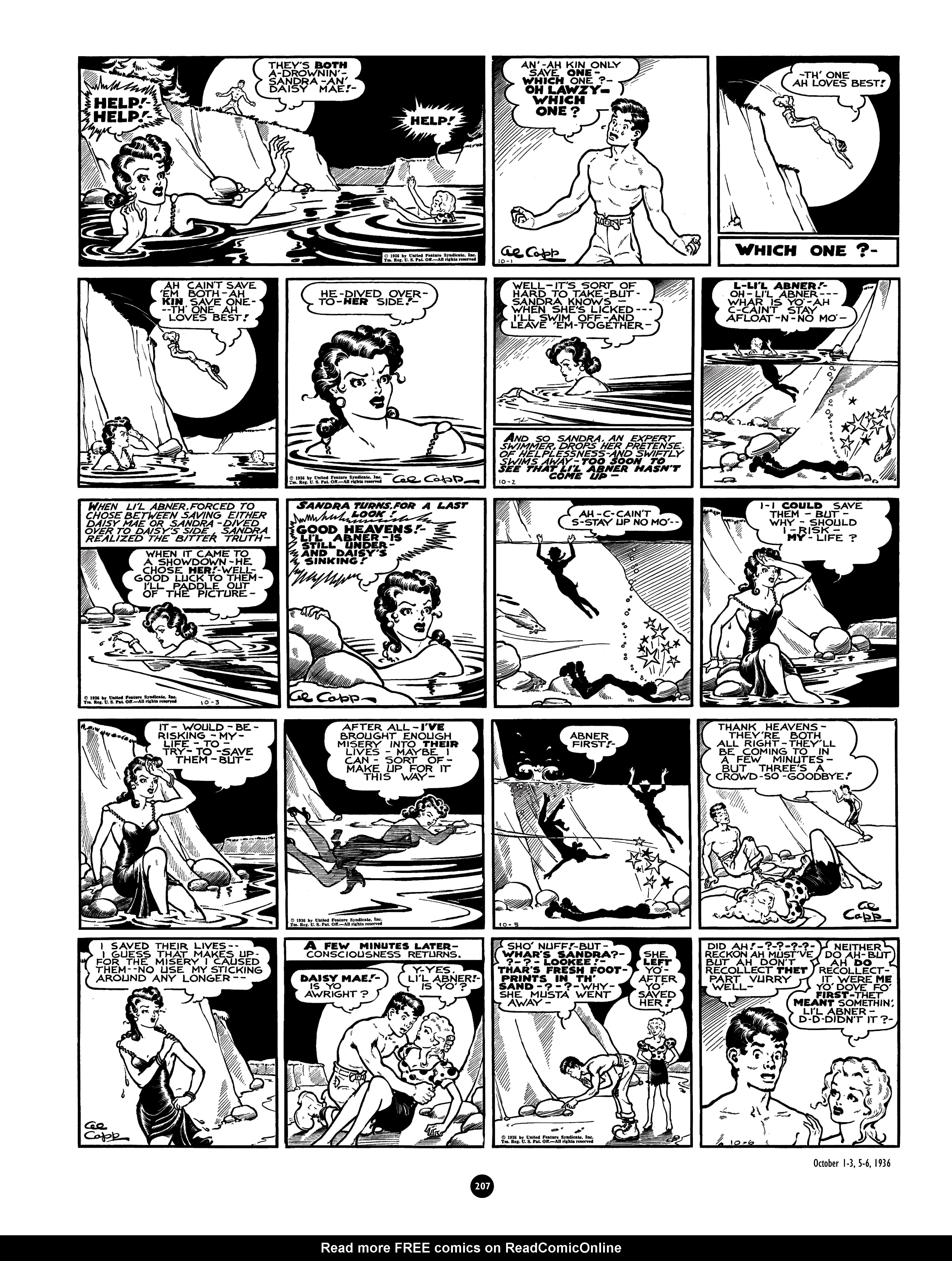 Read online Al Capp's Li'l Abner Complete Daily & Color Sunday Comics comic -  Issue # TPB 1 (Part 3) - 9