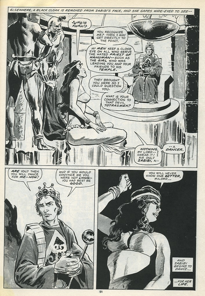 The Savage Sword Of Conan issue 195 - Page 53