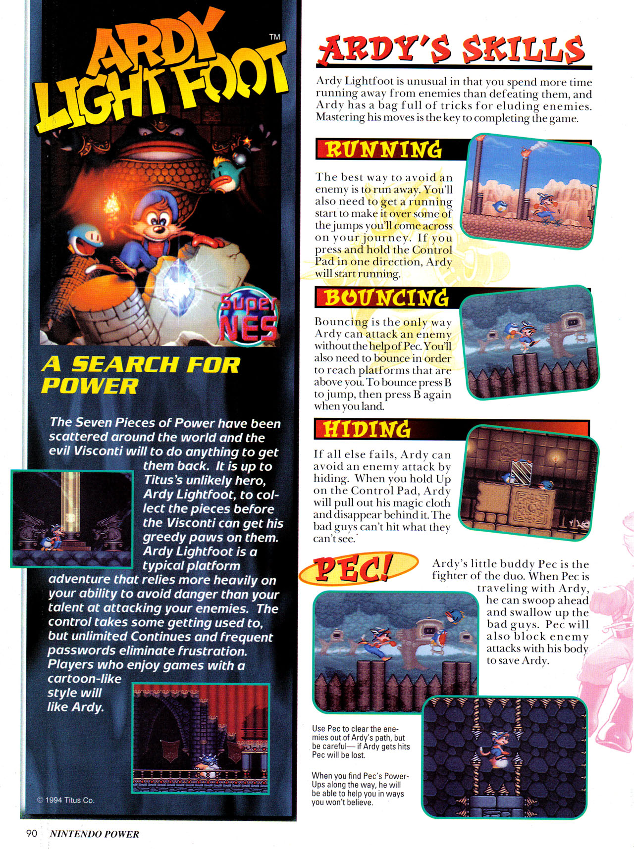 Read online Nintendo Power comic -  Issue #70 - 97