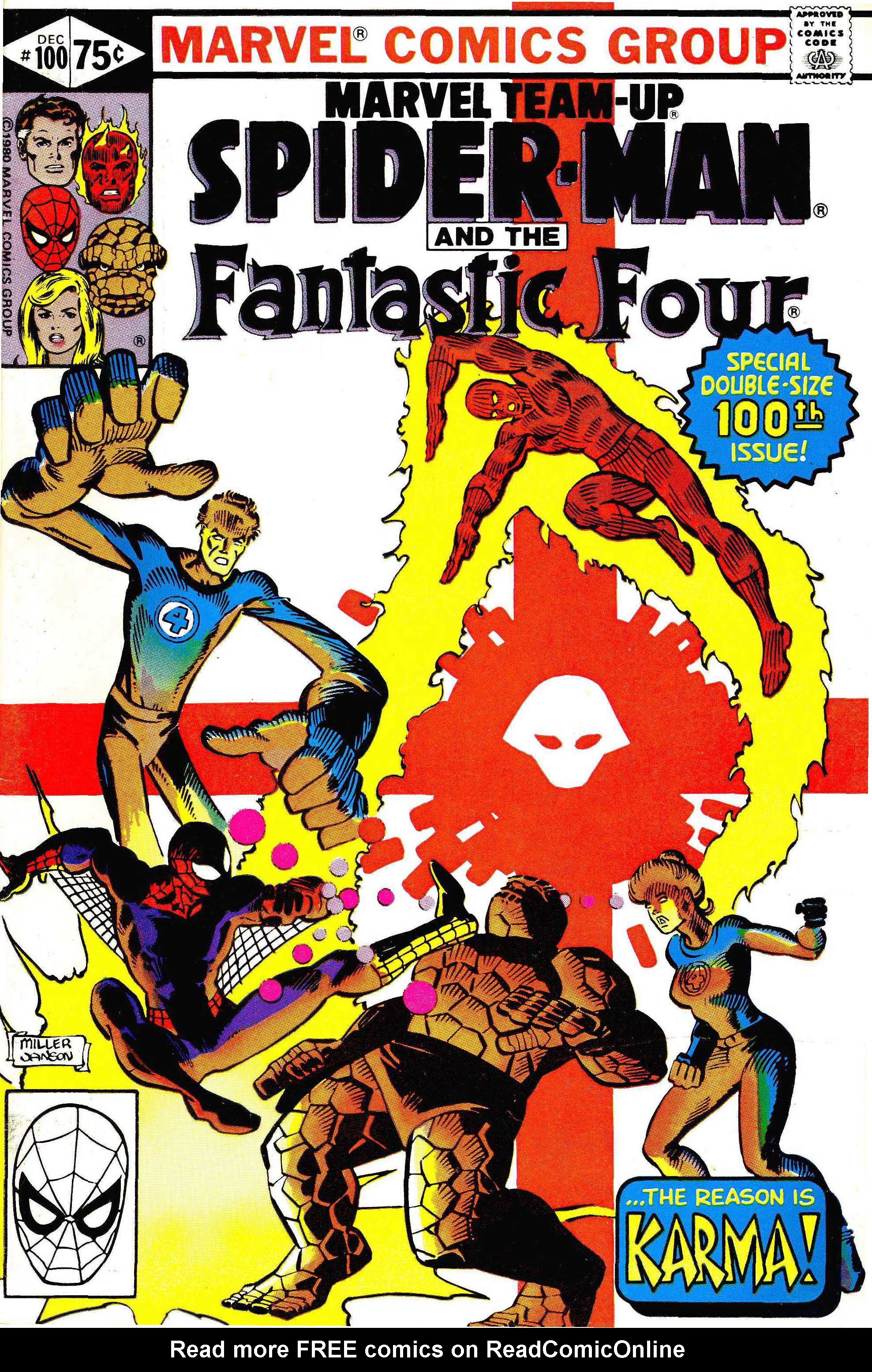 Read online Marvel Team-Up (1972) comic -  Issue #100 - 1