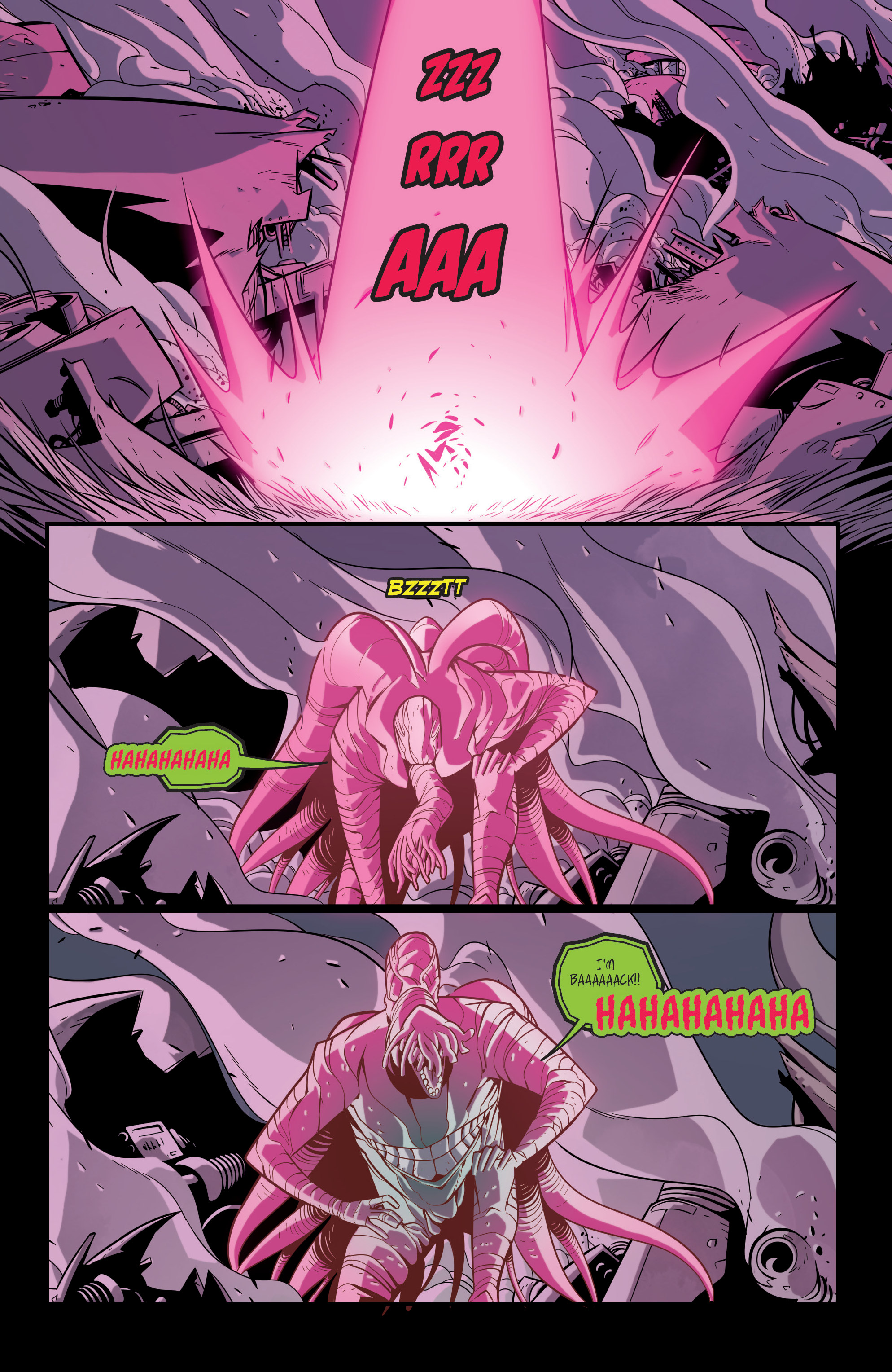 Read online Vampblade Season 4 comic -  Issue #6 - 9