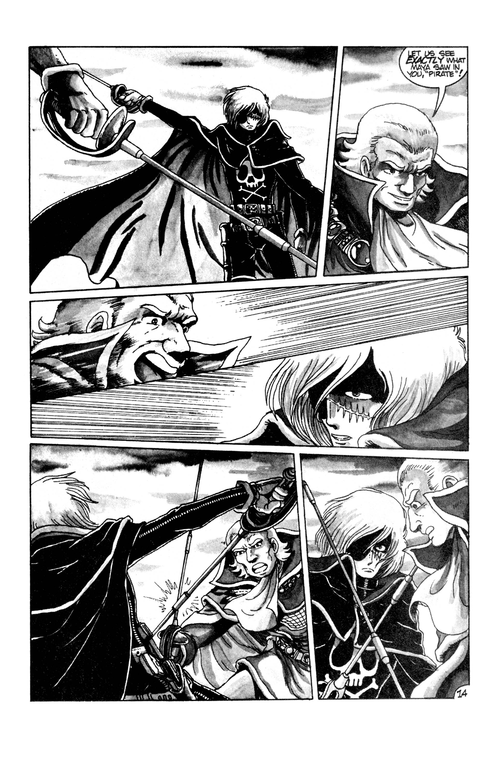 Read online Captain Harlock comic -  Issue #3 - 18
