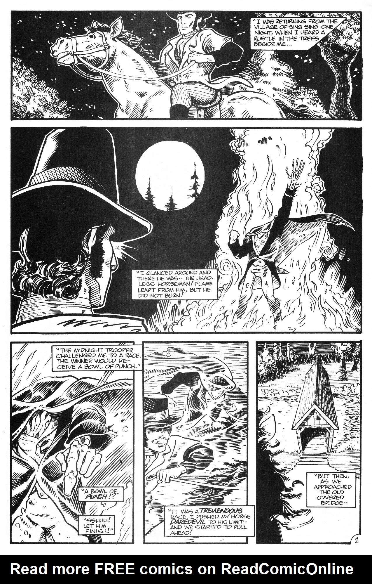 Read online Headless Horseman comic -  Issue #2 - 4
