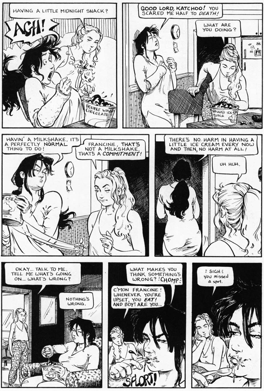 Read online Strangers in Paradise (1994) comic -  Issue #2 - 9
