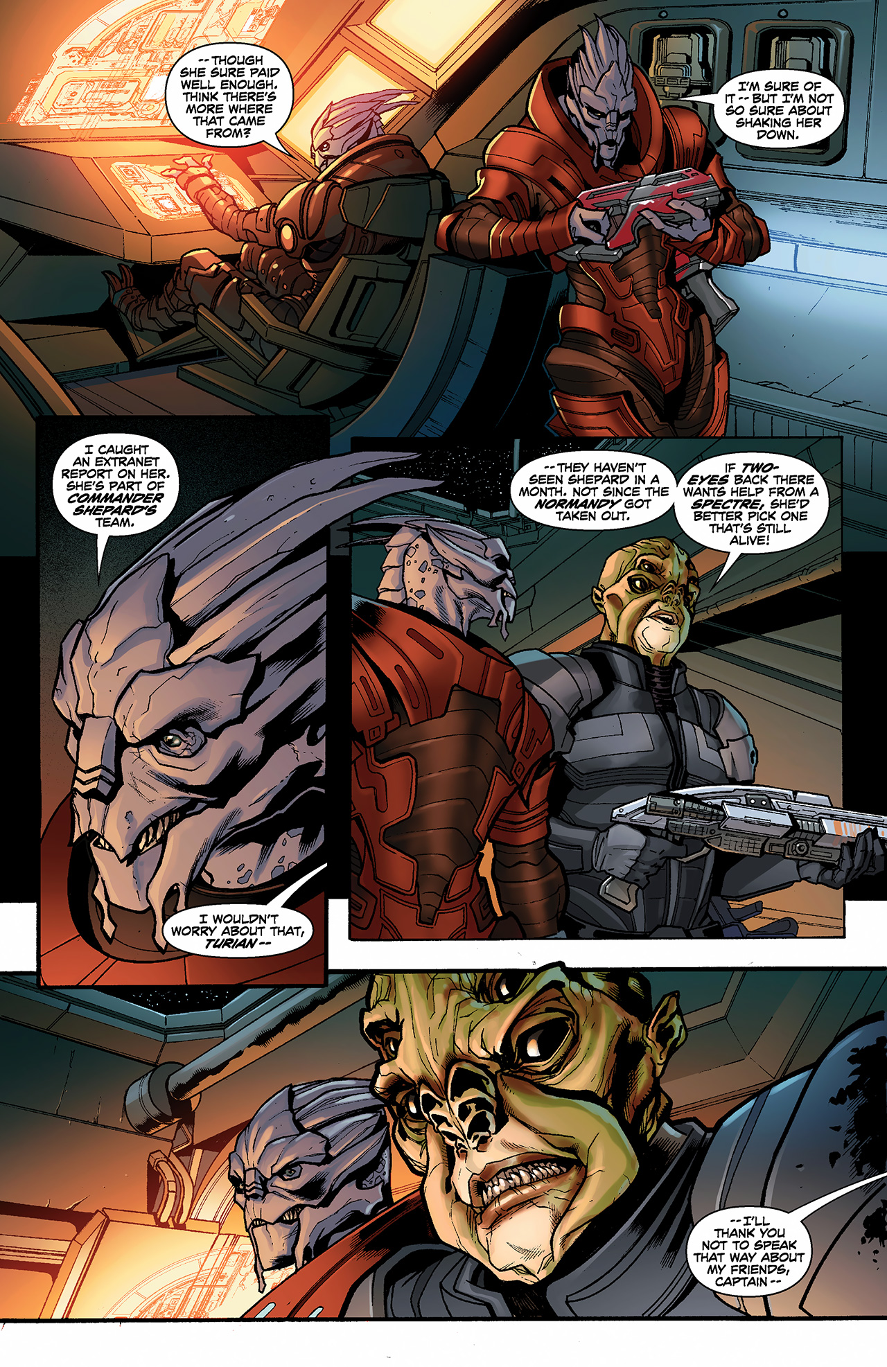 Read online Mass Effect: Redemption comic -  Issue #1 - 4