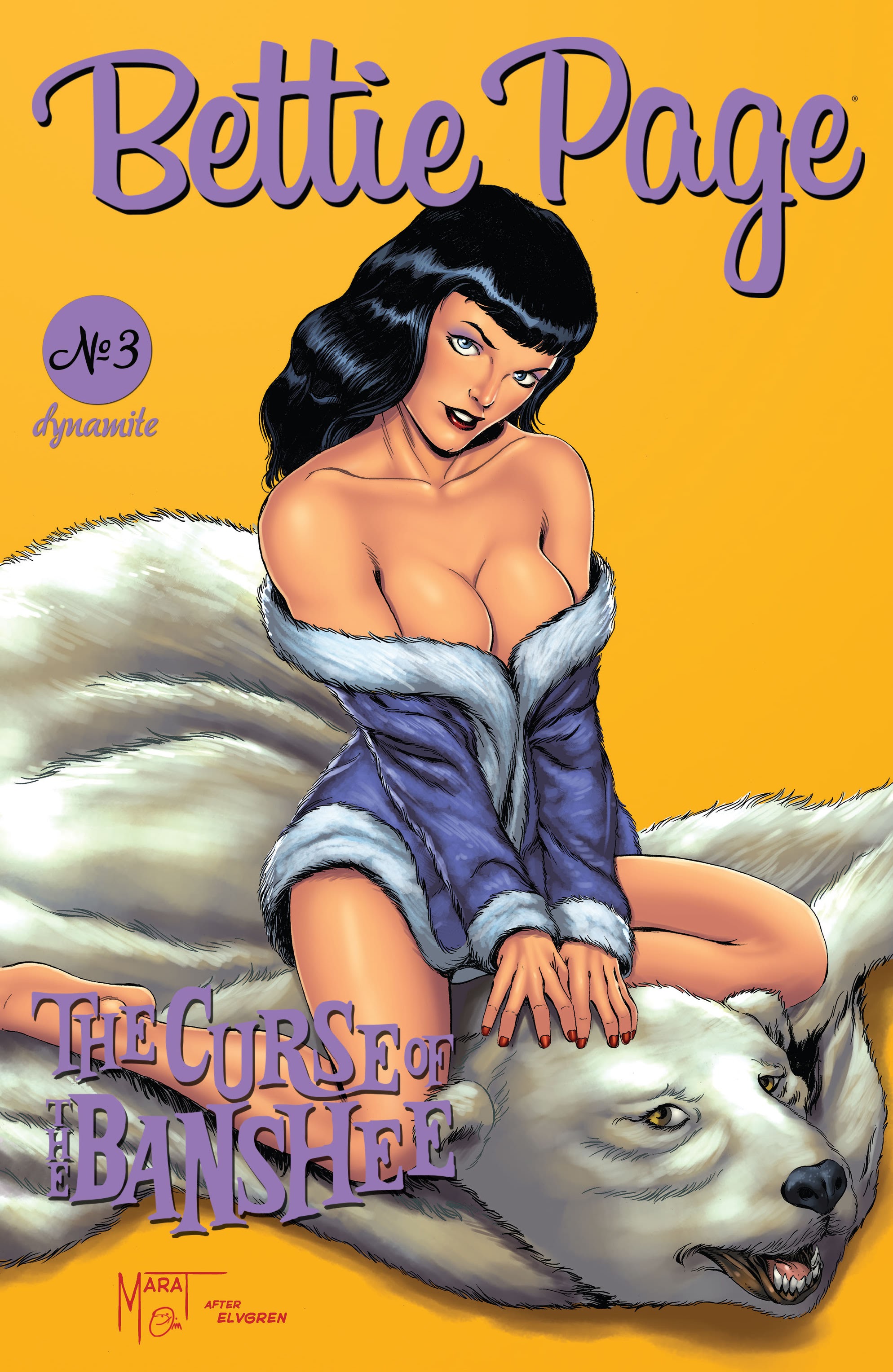 Read online Bettie Page & The Curse of the Banshee comic -  Issue #3 - 1