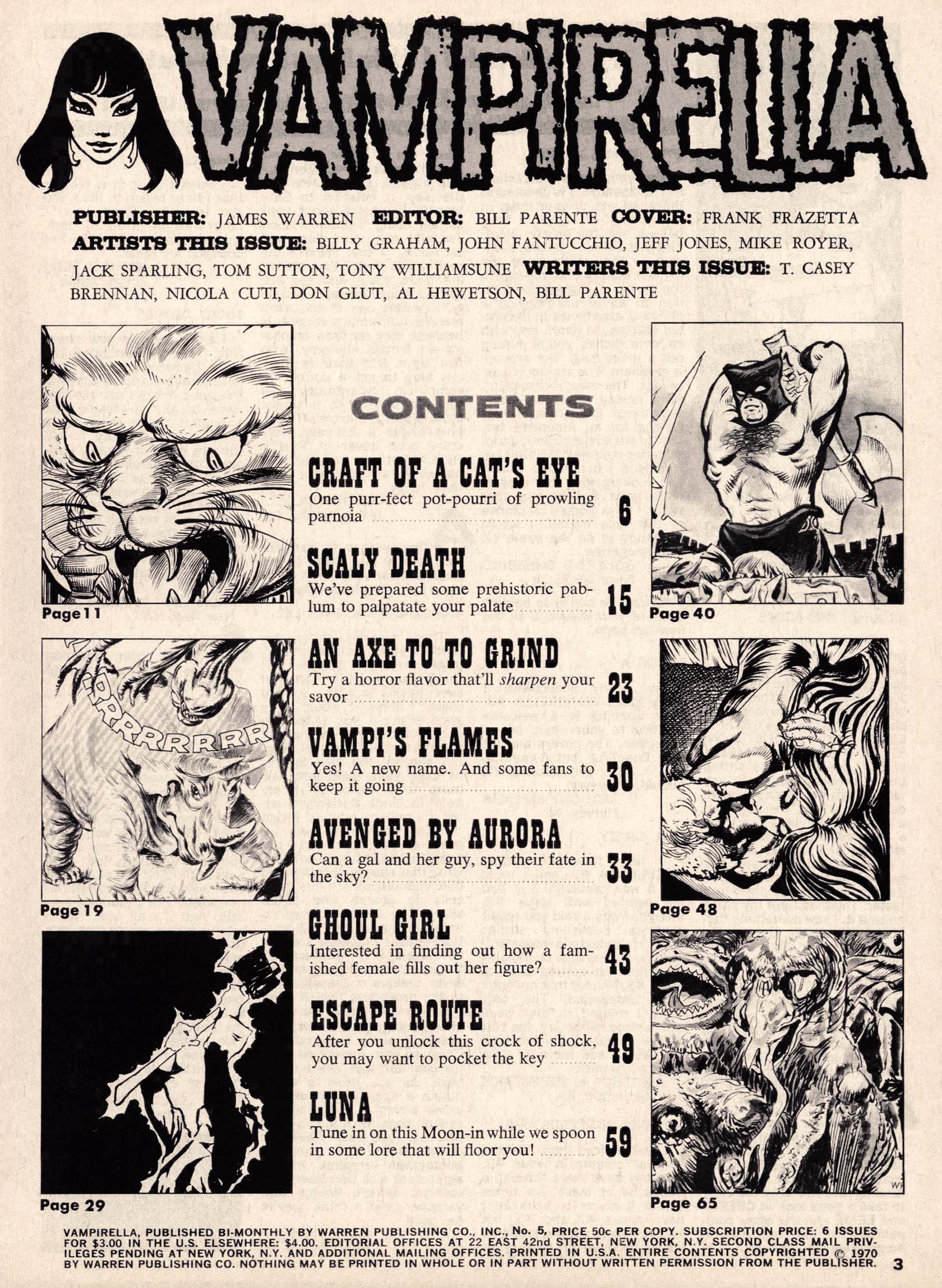 Read online Vampirella (1969) comic -  Issue #5 - 3