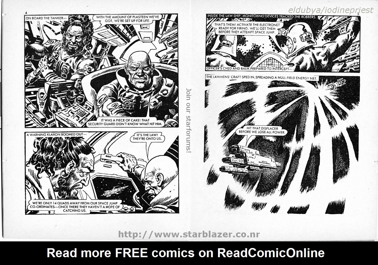 Read online Starblazer comic -  Issue #161 - 4