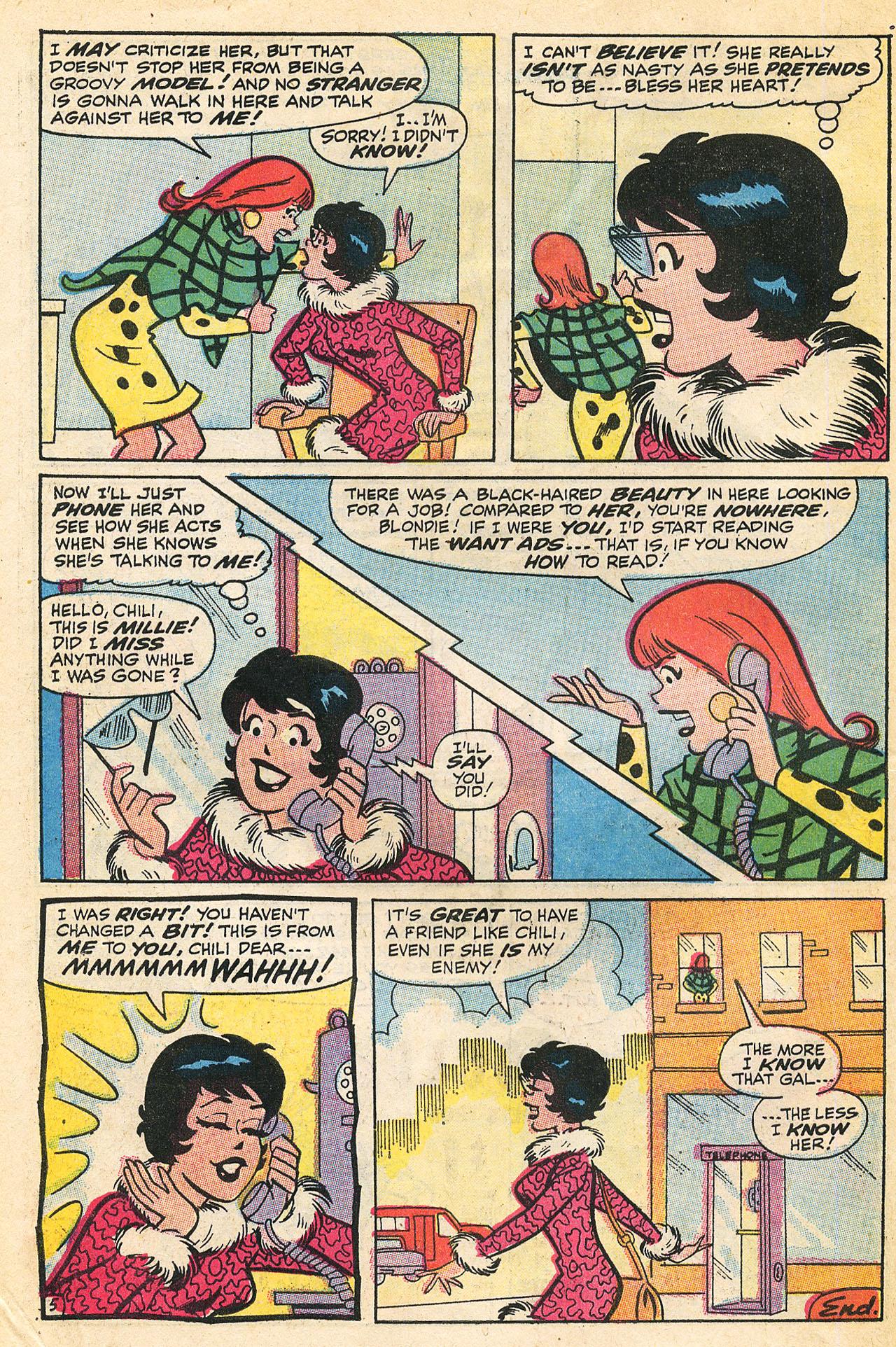 Read online Millie the Model comic -  Issue #191 - 29