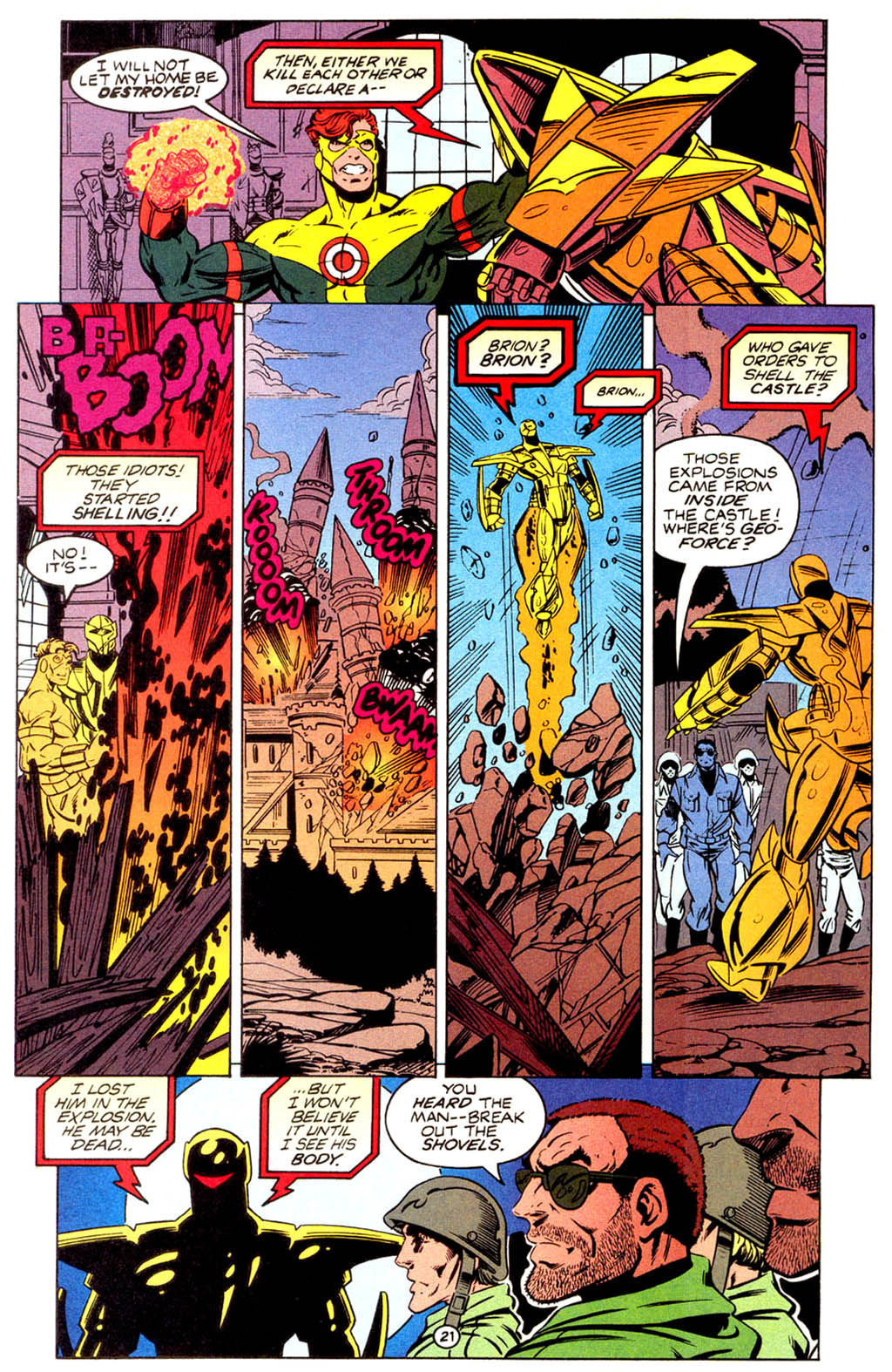 Read online Outsiders (1993) comic -  Issue #5 - 22