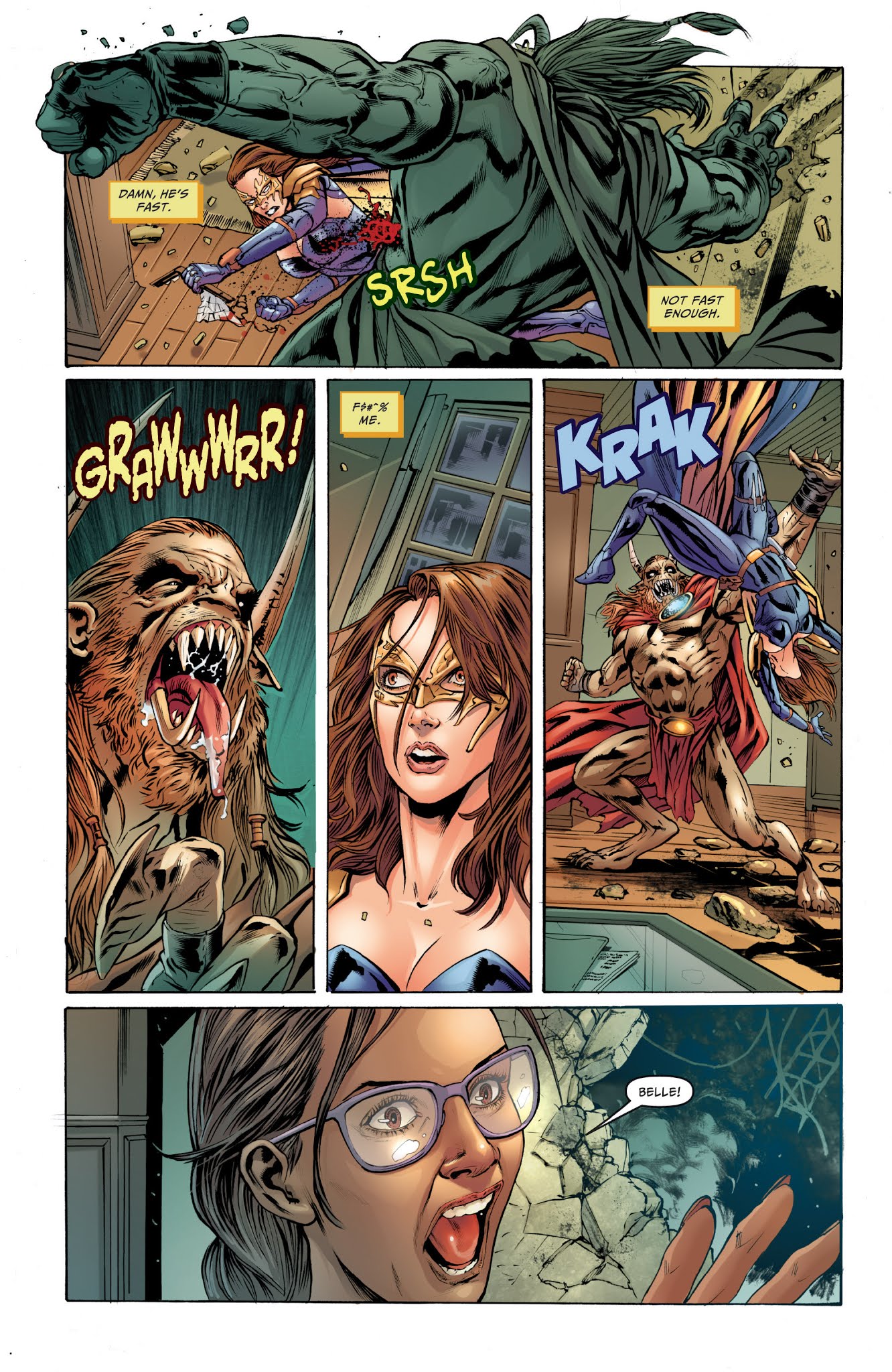 Read online Belle: Beast Hunter comic -  Issue #4 - 17