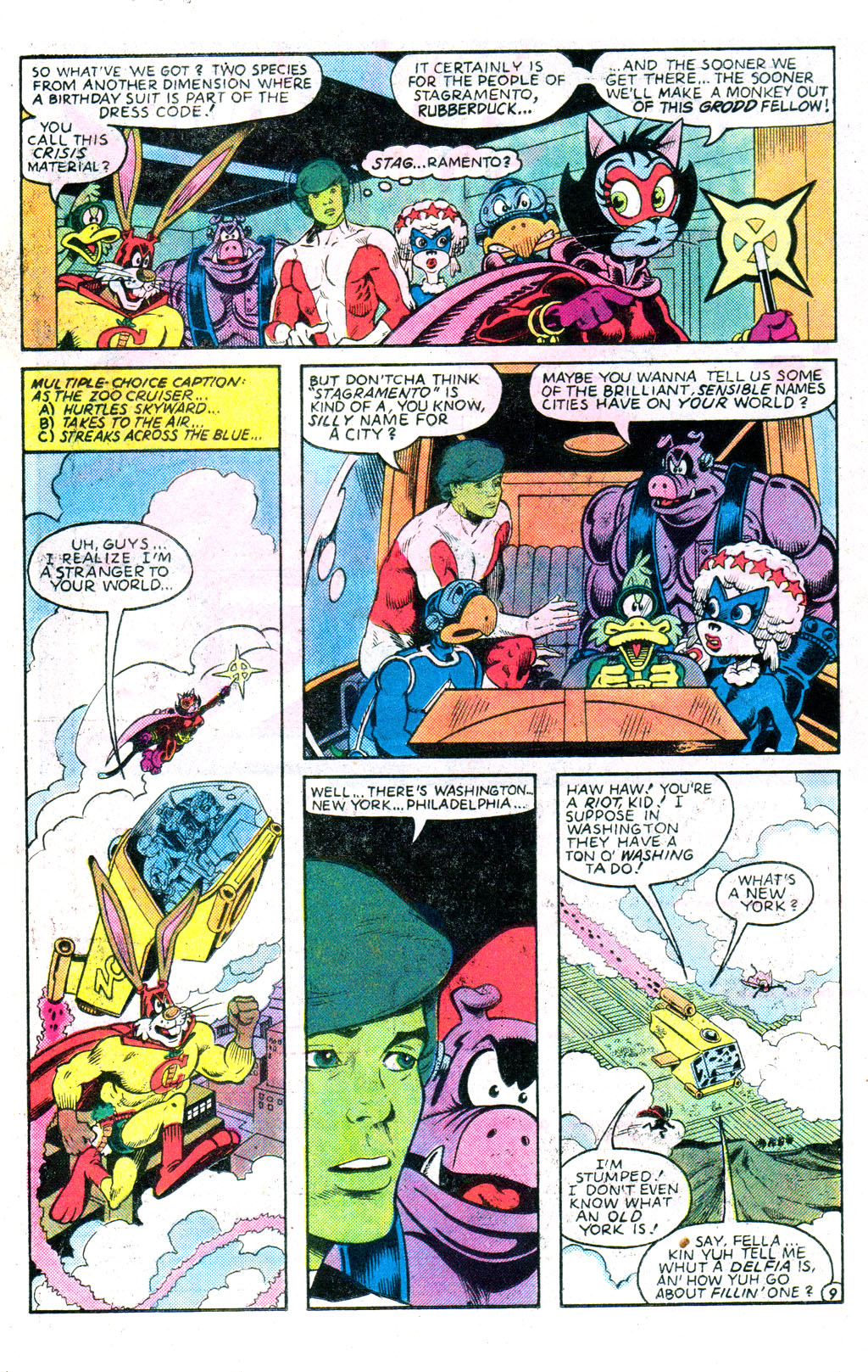 Read online Captain Carrot and His Amazing Zoo Crew! comic -  Issue #20 - 8