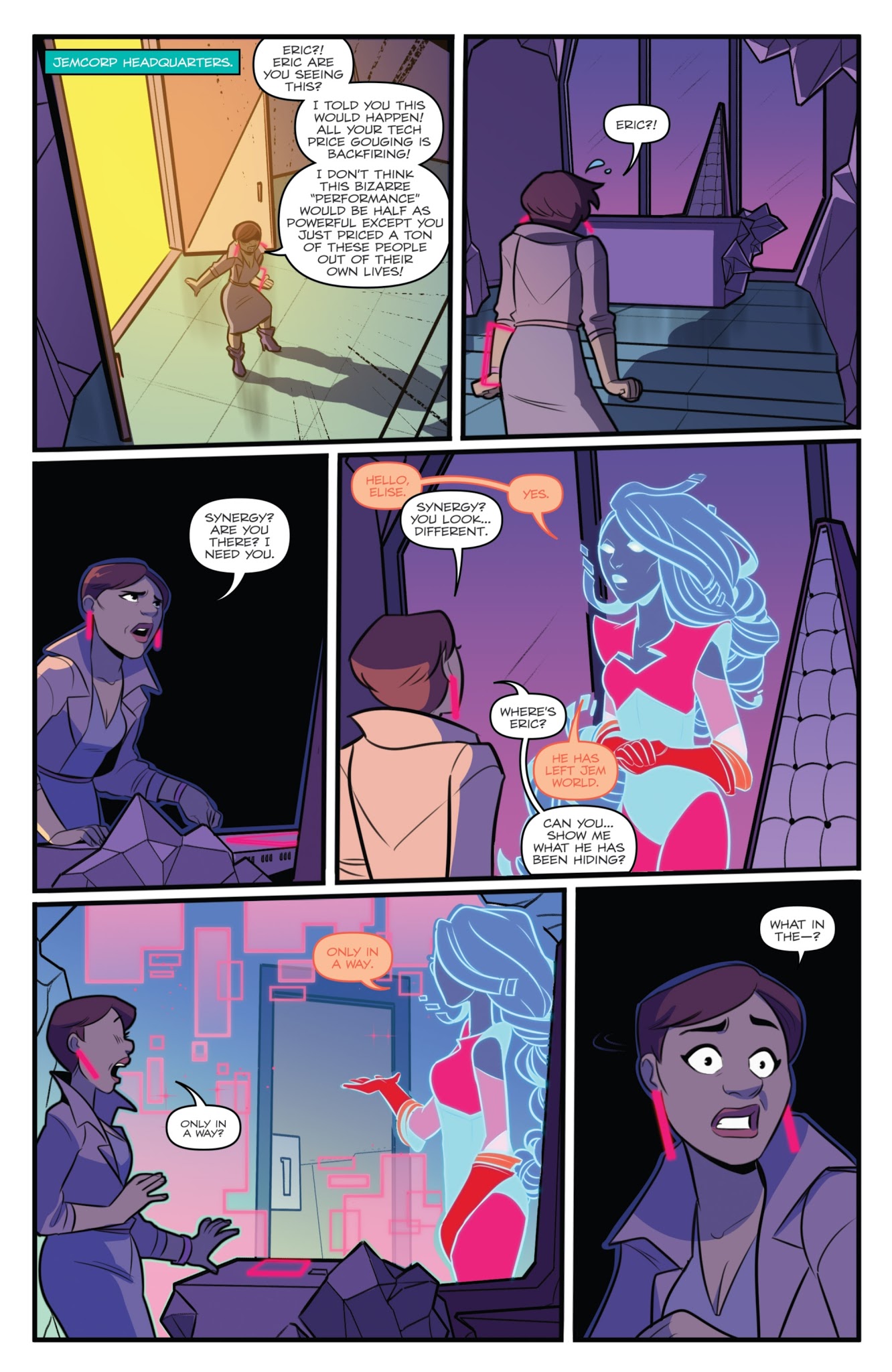 Read online Jem and the Holograms: The Misfits: Infinite comic -  Issue #3 - 11