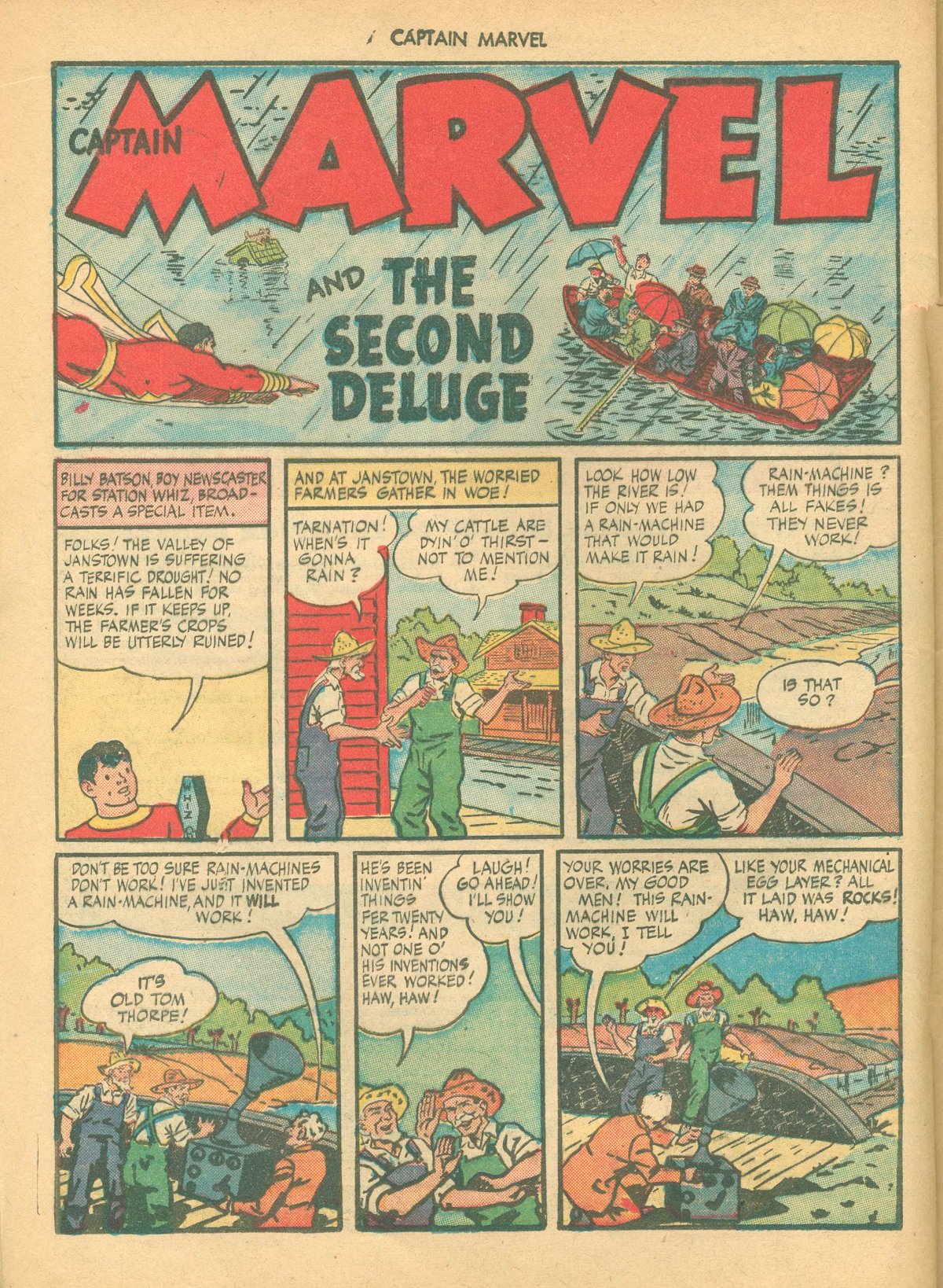Read online Captain Marvel Adventures comic -  Issue #47 - 20