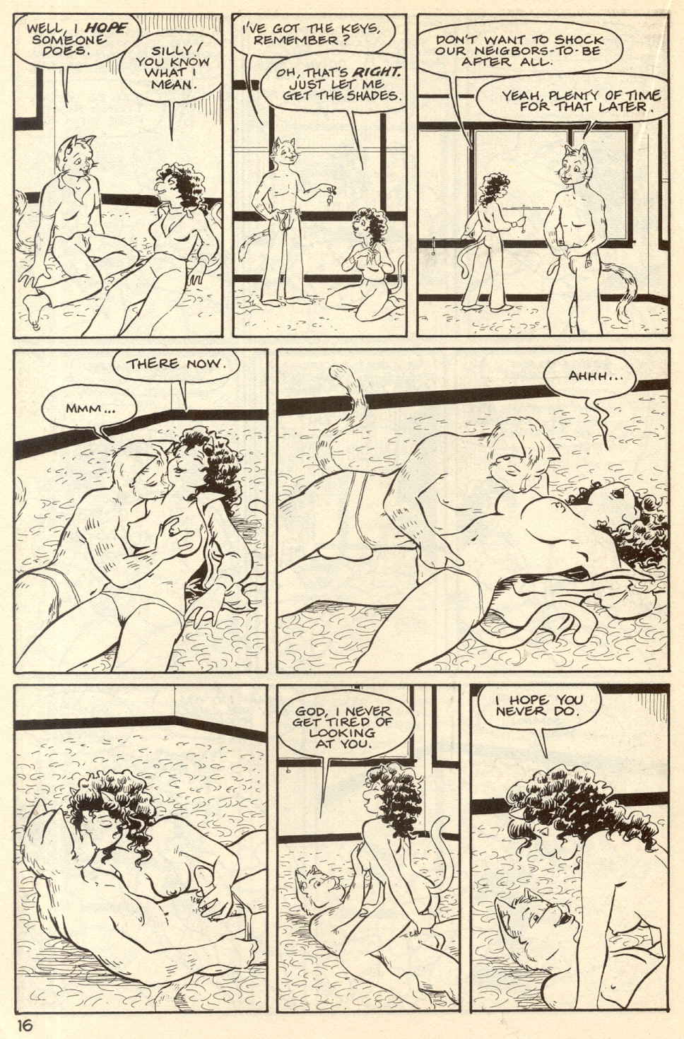 Omaha the Cat Dancer (1986) issue 6 - Page 19