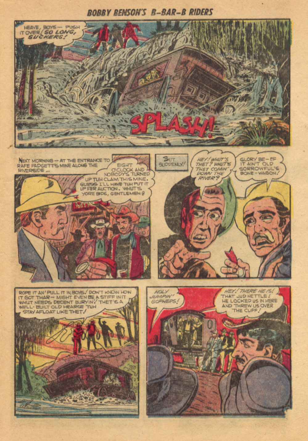 Read online Bobby Benson's B-Bar-B Riders comic -  Issue #15 - 25