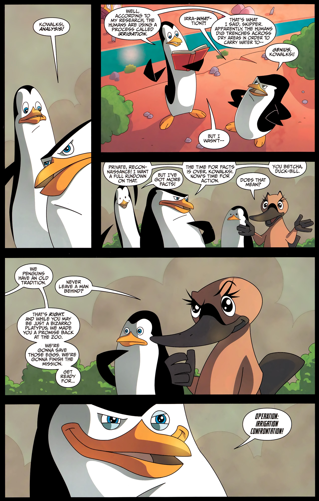 Read online Penguins of Madagascar comic -  Issue #4 - 7