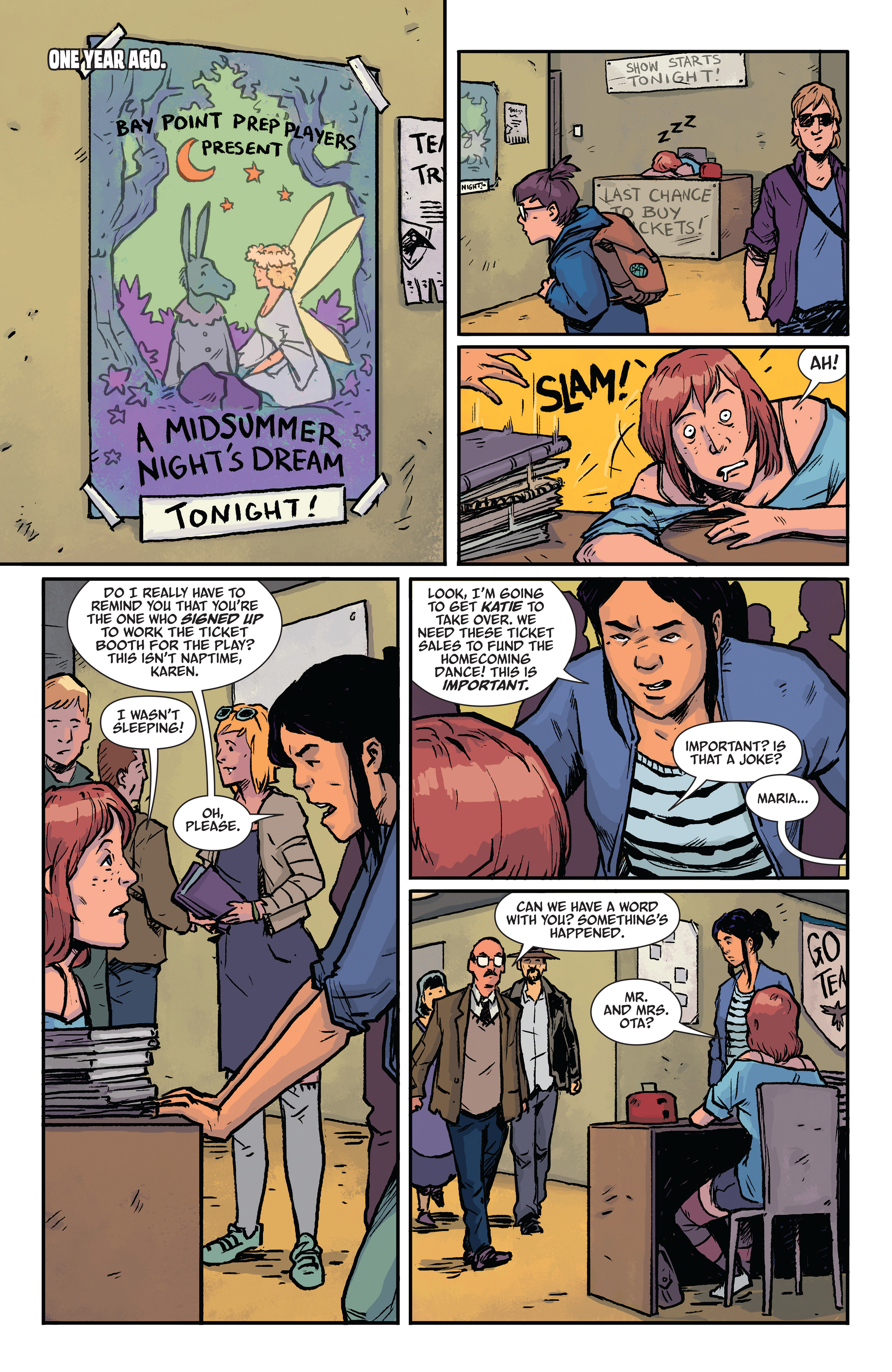 Read online The Woods comic -  Issue # _Yearbook Edition 1 (Part 2) - 1