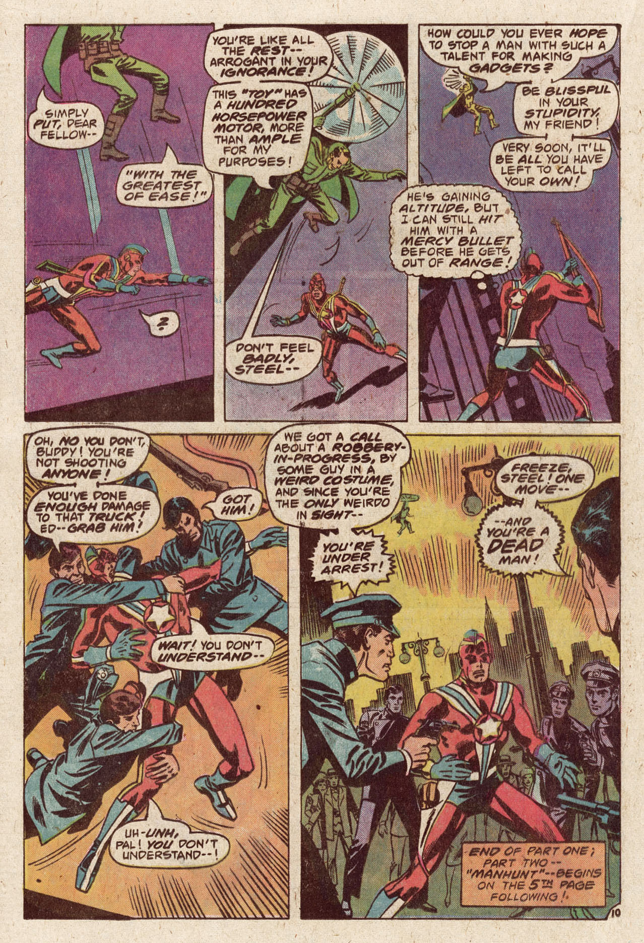 Read online Steel, The Indestructible Man comic -  Issue #4 - 16