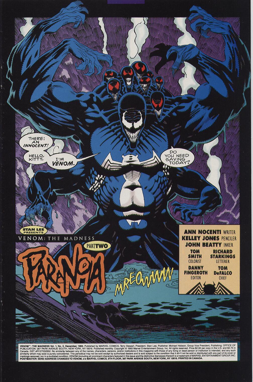 Read online Venom: The Madness comic -  Issue #2 - 4