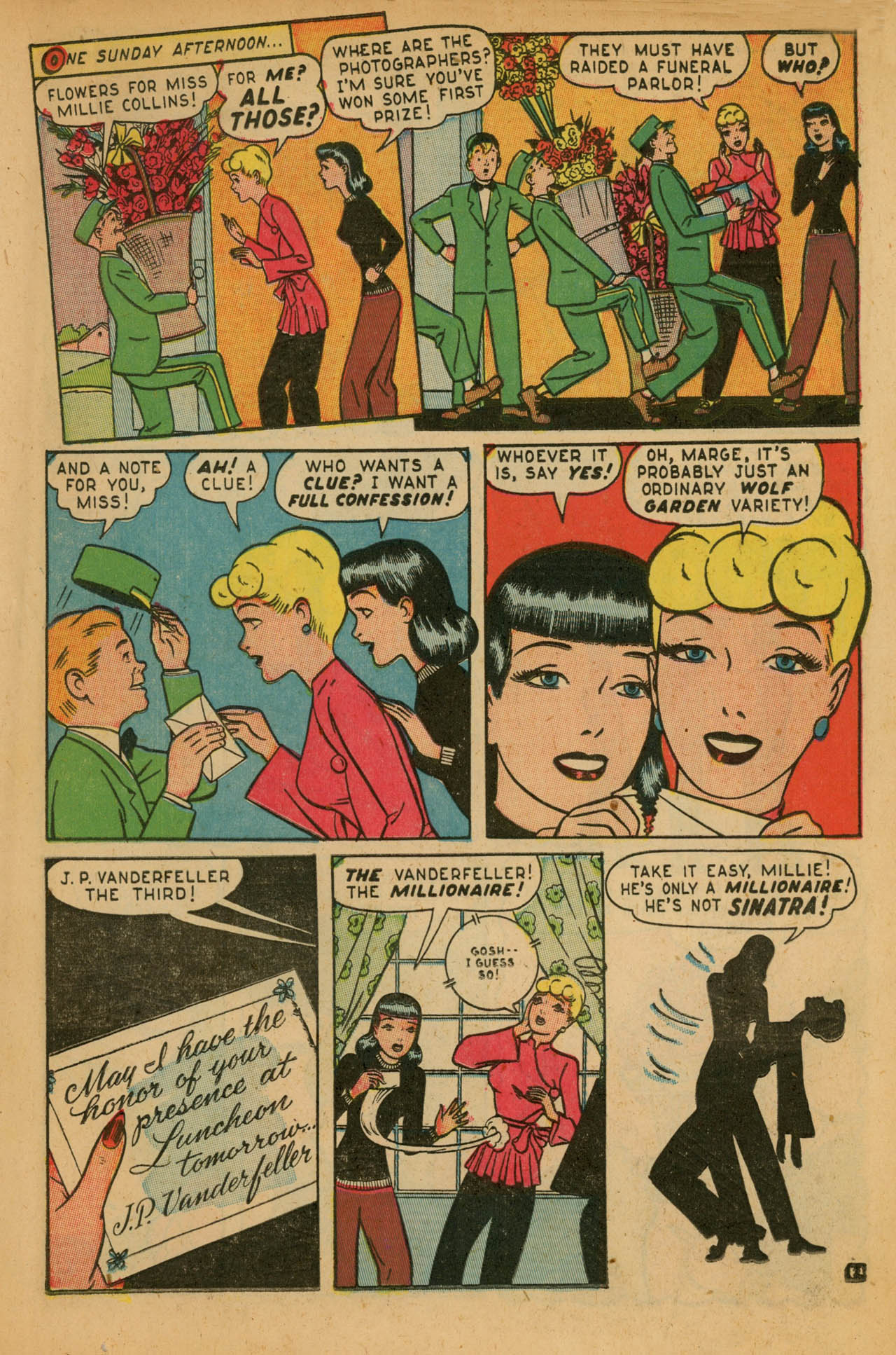 Read online Millie the Model comic -  Issue #7 - 29