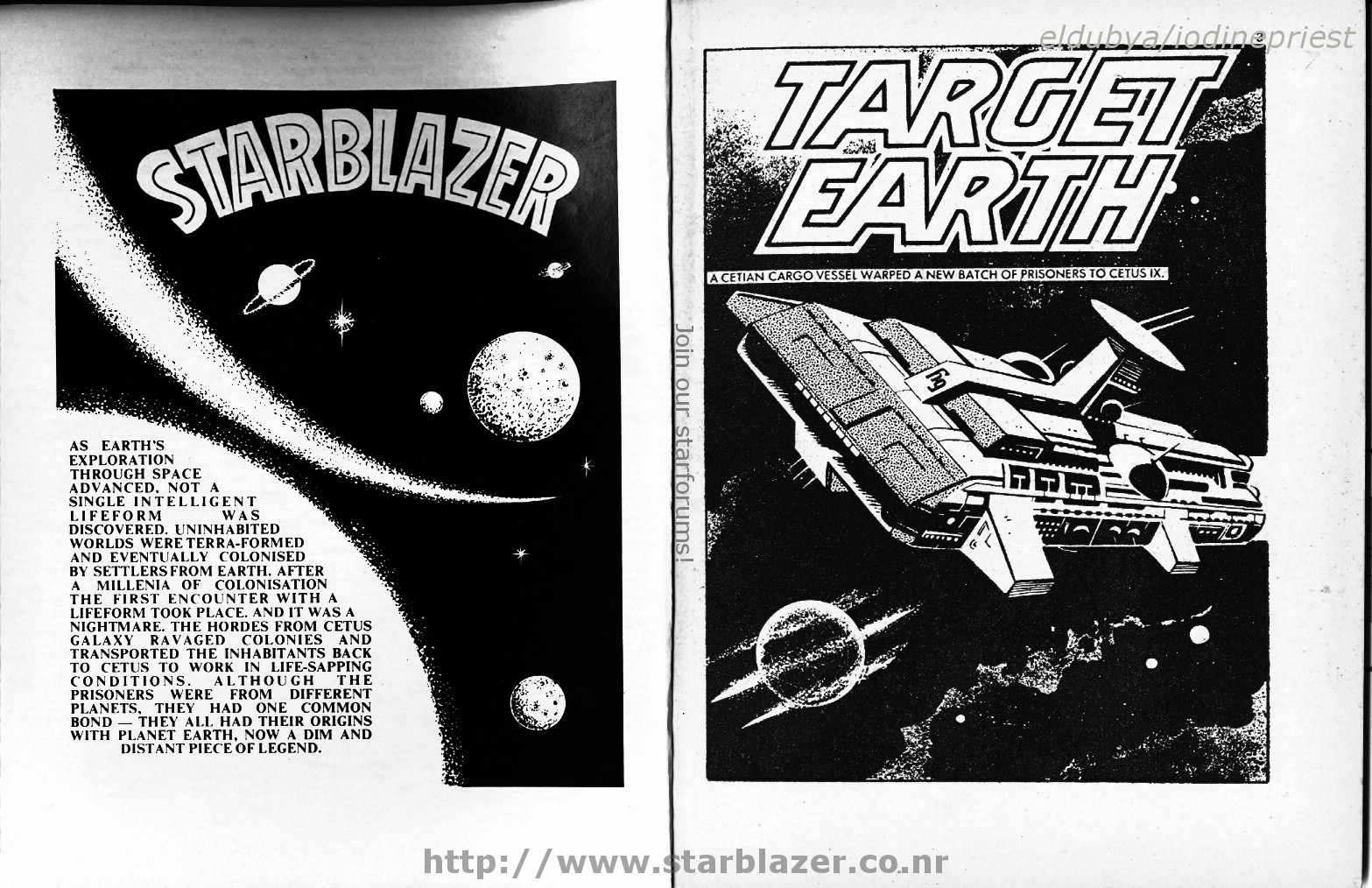 Read online Starblazer comic -  Issue #55 - 3