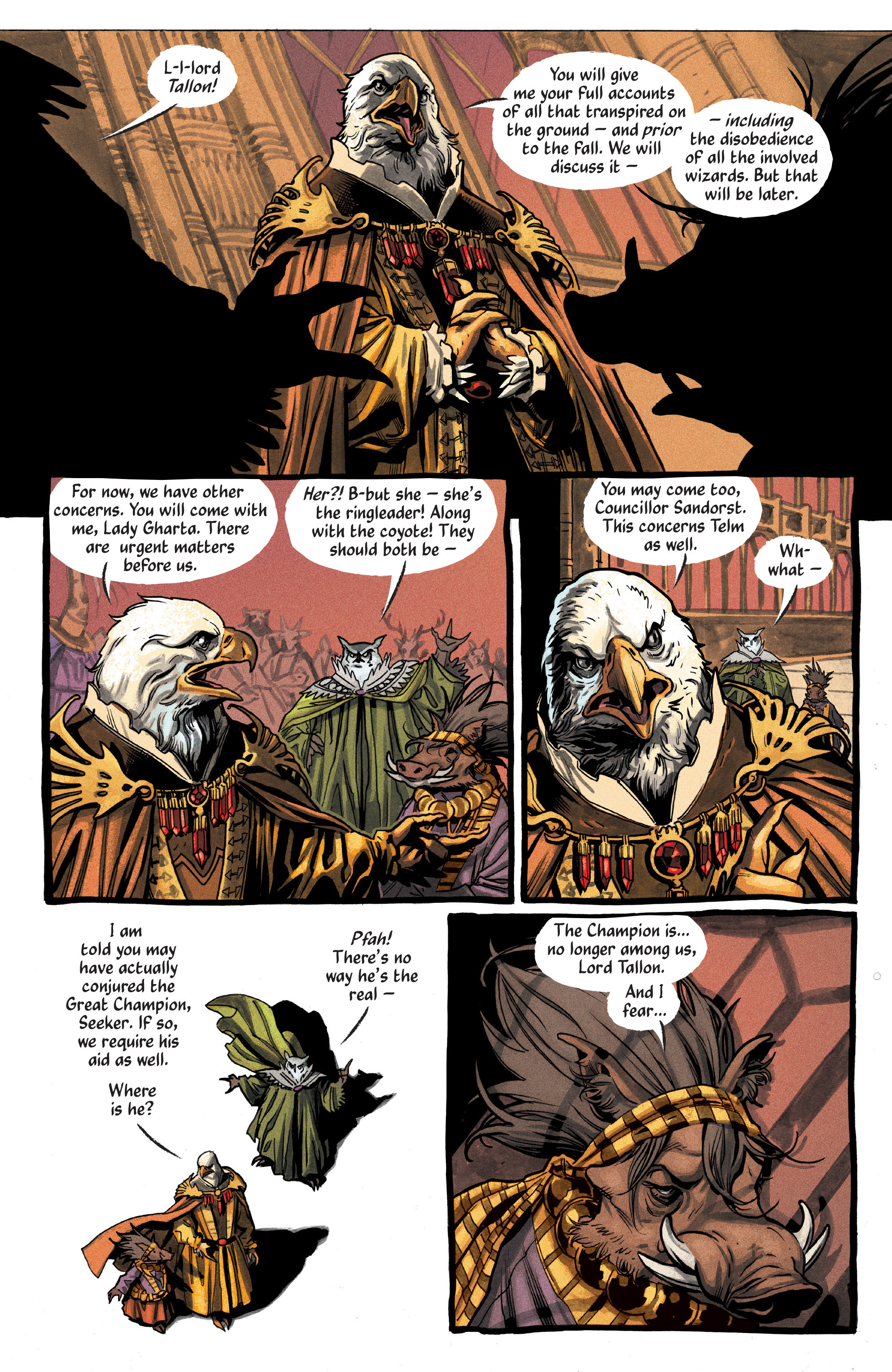 Read online The Autumnlands: Tooth & Claw comic -  Issue #7 - 5