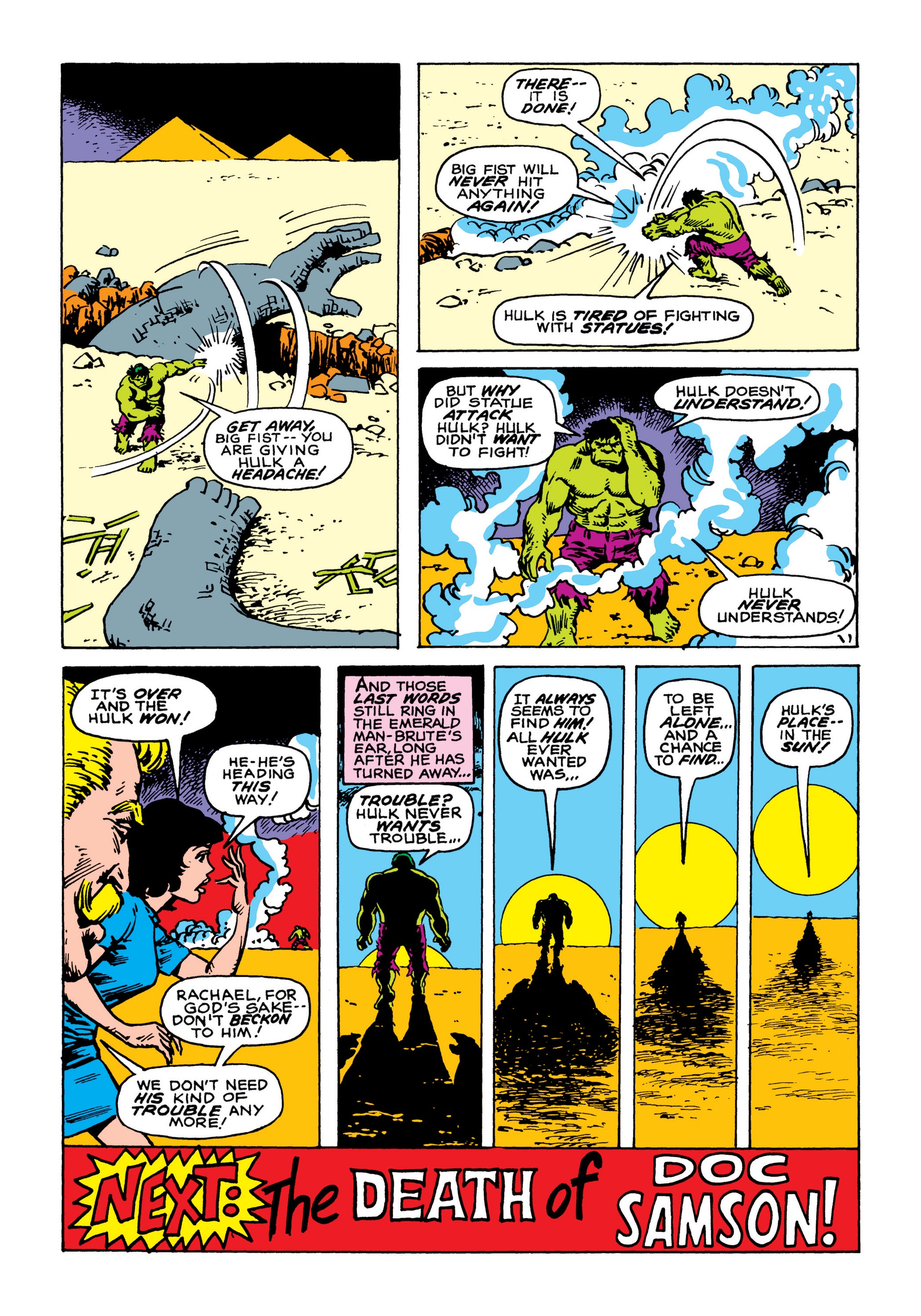 Read online Marvel Masterworks: The Incredible Hulk comic -  Issue # TPB 8 (Part 1) - 40