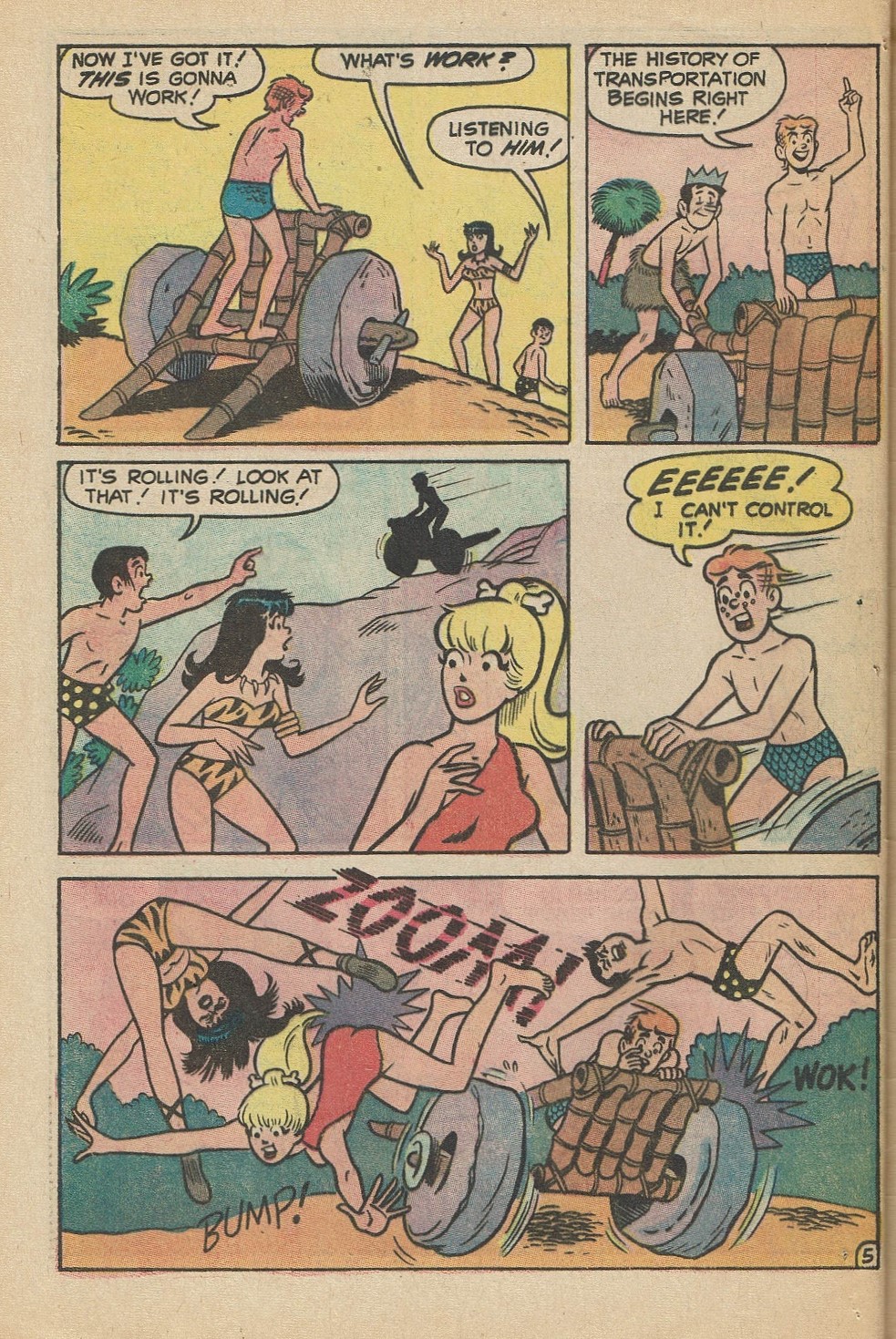 Read online Archie's TV Laugh-Out comic -  Issue #10 - 47