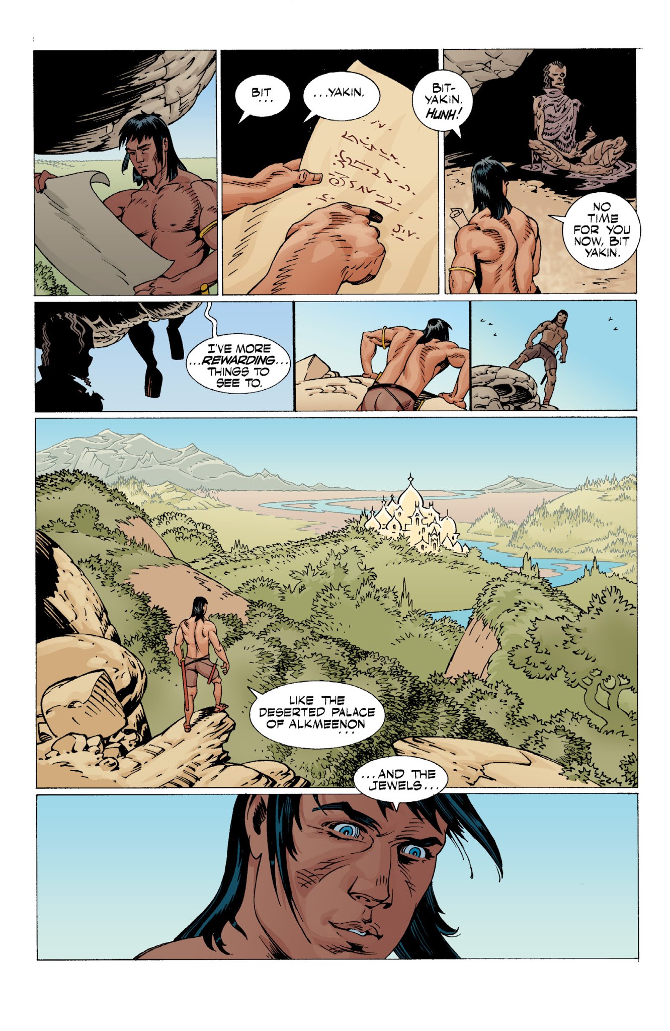 Read online Conan and the Jewels of Gwahlur comic -  Issue # _TPB - 9