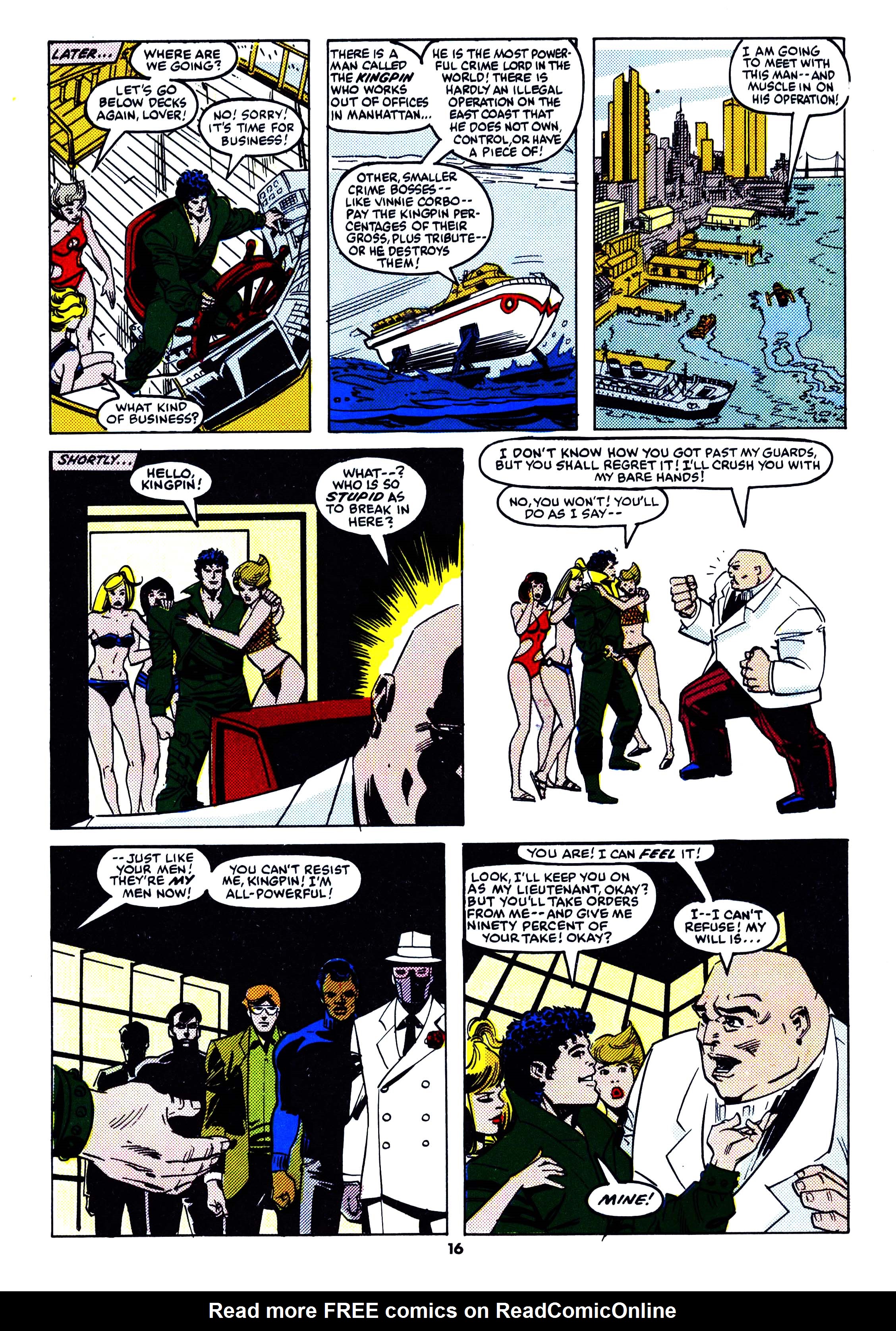 Read online Secret Wars (1985) comic -  Issue #45 - 16