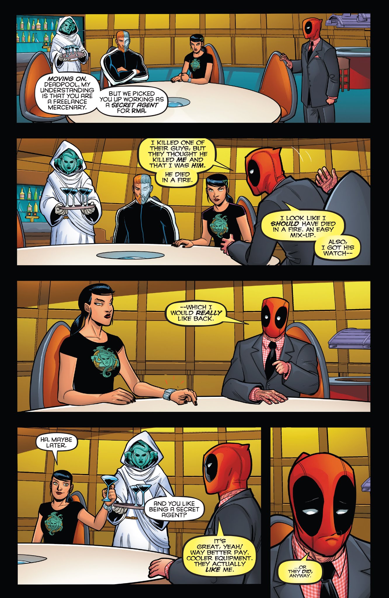 Read online Deadpool: Secret Agent Deadpool comic -  Issue #4 - 13