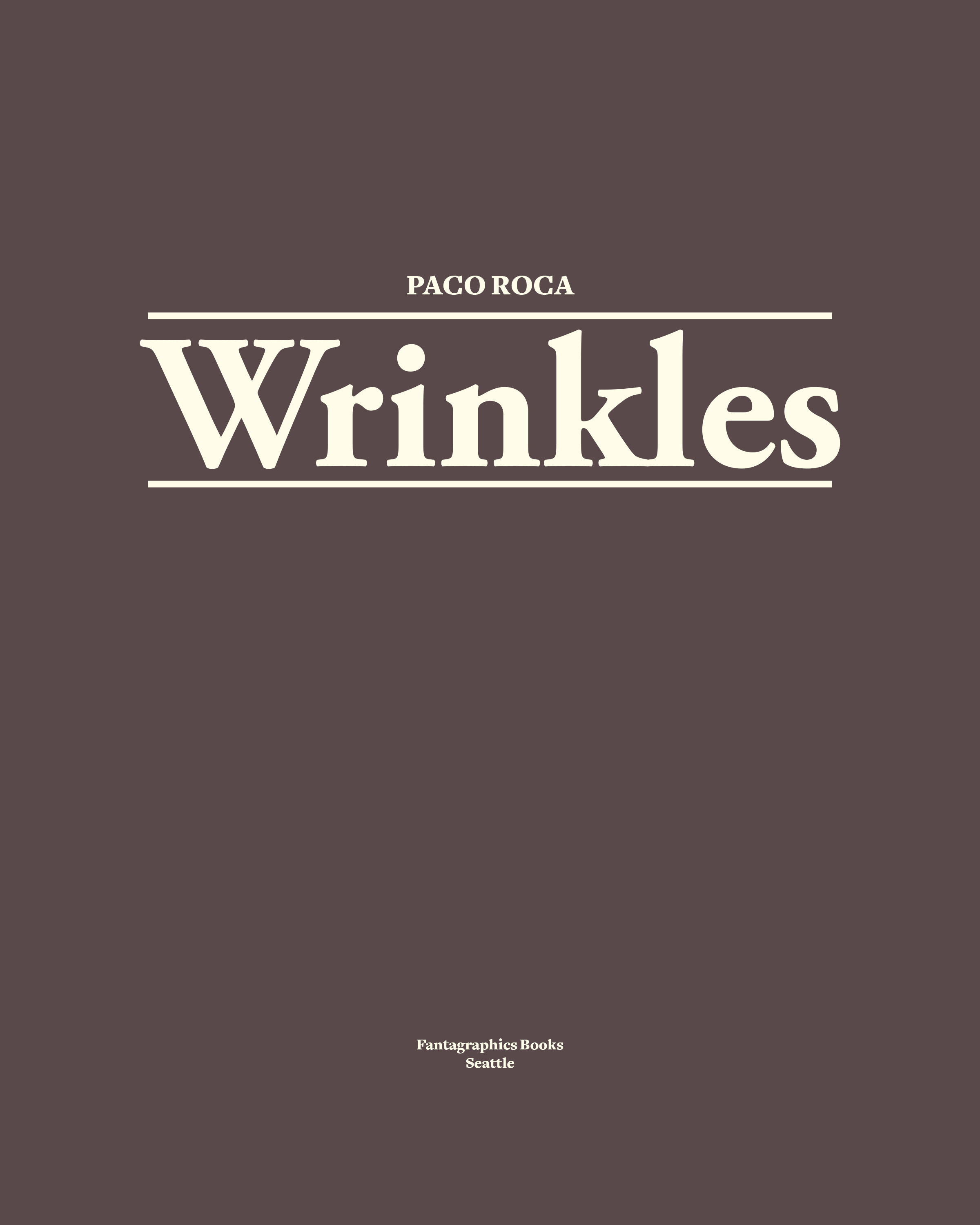 Read online Wrinkles comic -  Issue # TPB - 4
