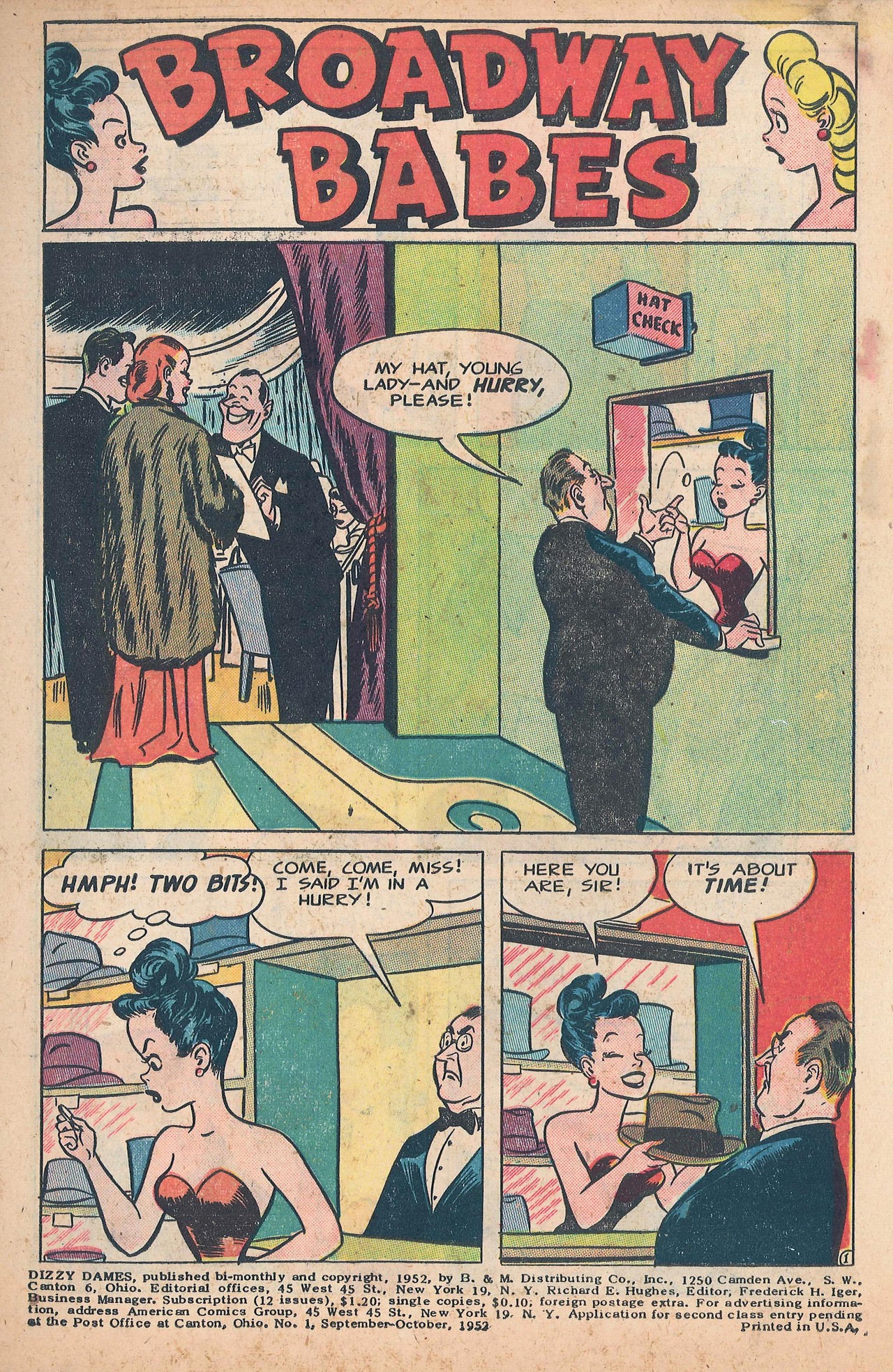 Read online Dizzy Dames comic -  Issue #1 - 3