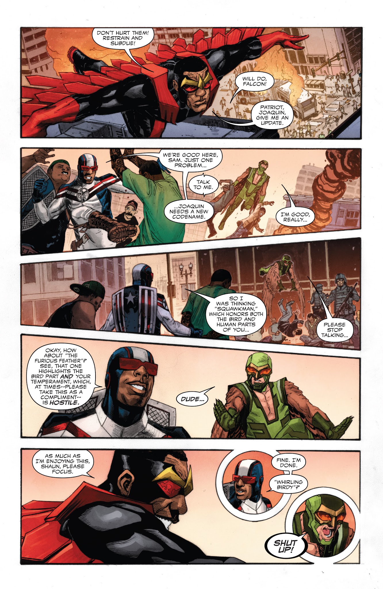 Read online Falcon (2017) comic -  Issue #5 - 11