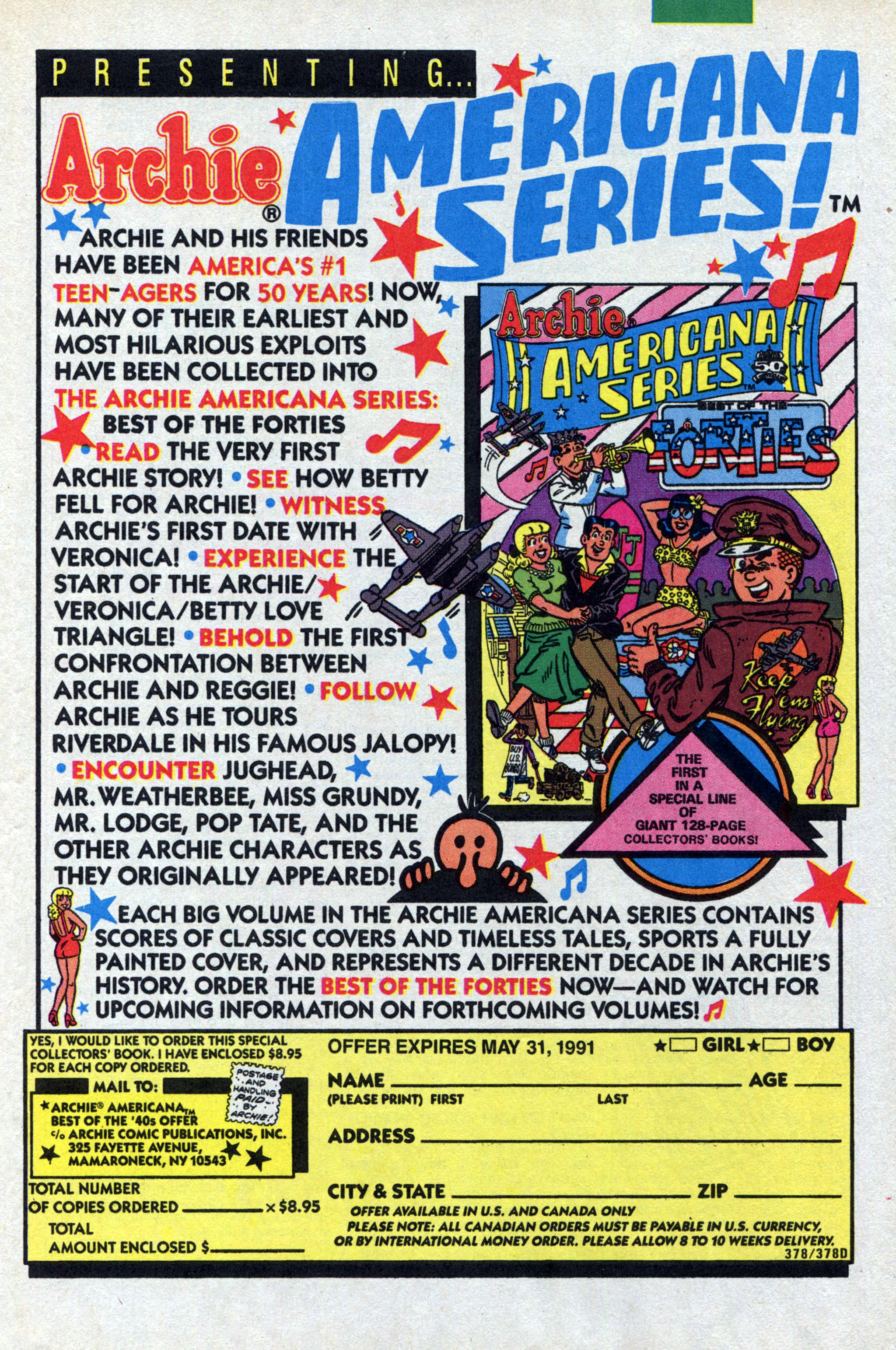 Read online Archie (1960) comic -  Issue #388 - 11