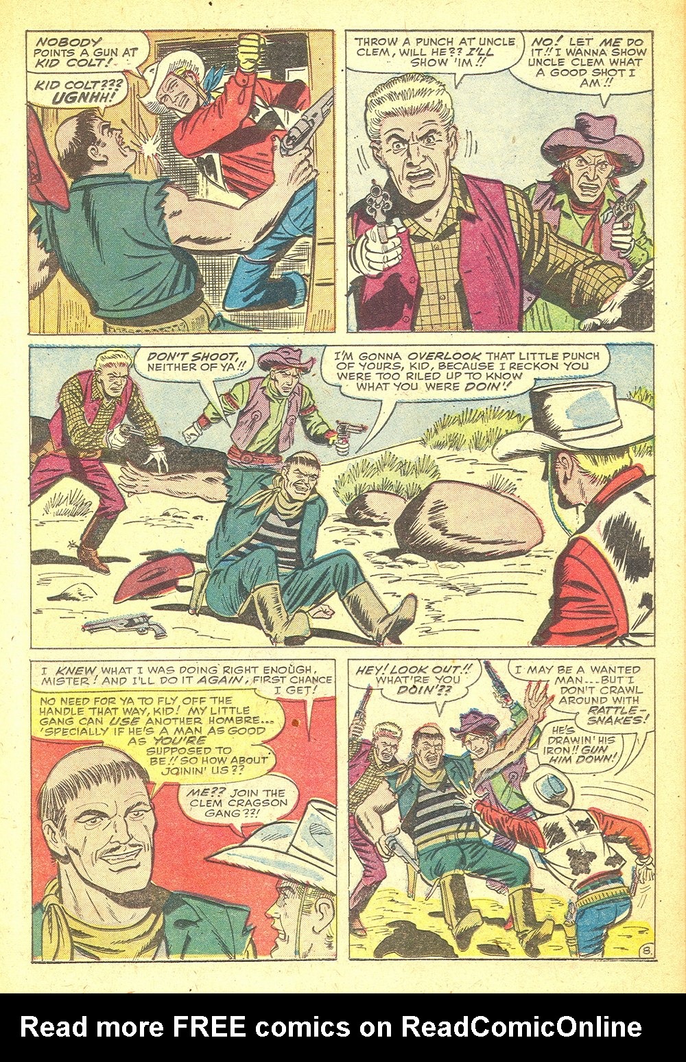 Read online Kid Colt Outlaw comic -  Issue #120 - 11
