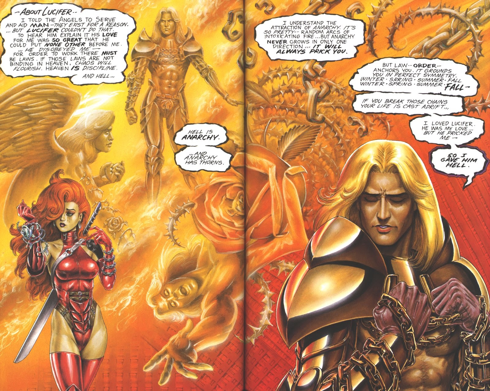 Read online Dawn: Lucifer's Halo comic -  Issue # TPB (Part 1) - 62