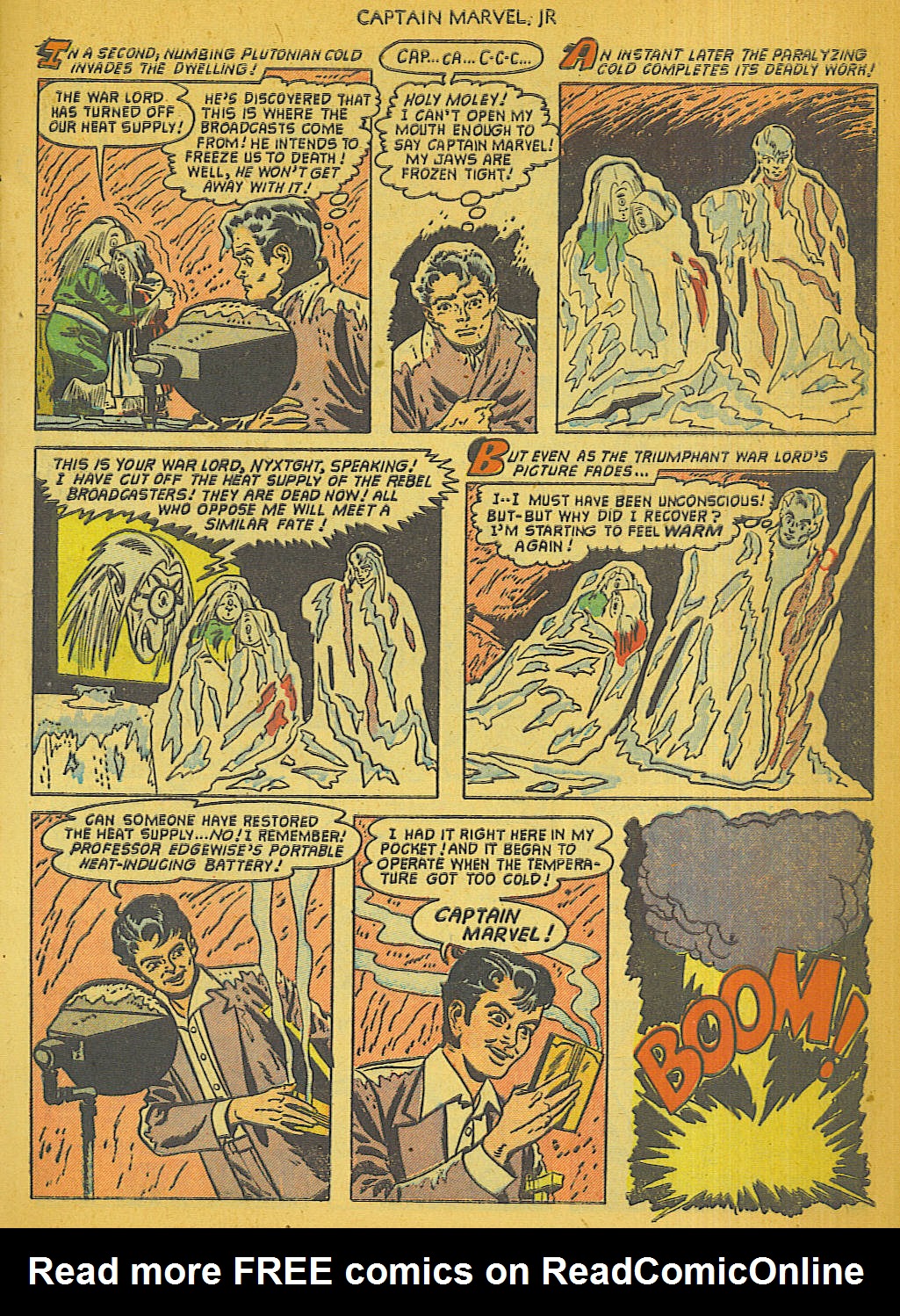 Read online Captain Marvel, Jr. comic -  Issue #111 - 8