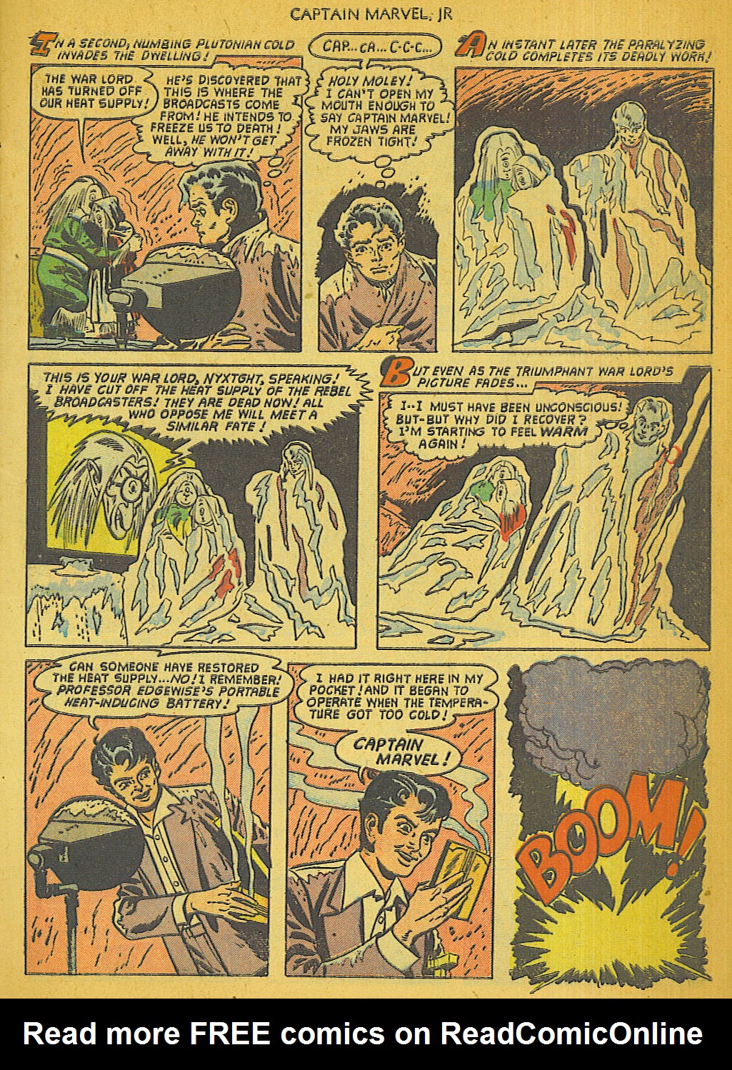 Read online Captain Marvel, Jr. comic -  Issue #111 - 8