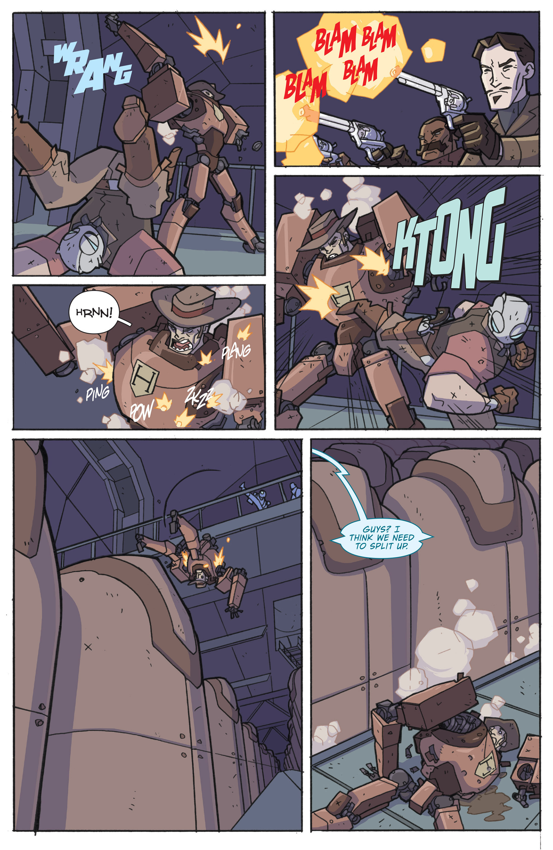 Read online Atomic Robo and the Knights of the Golden Circle comic -  Issue #4 - 19
