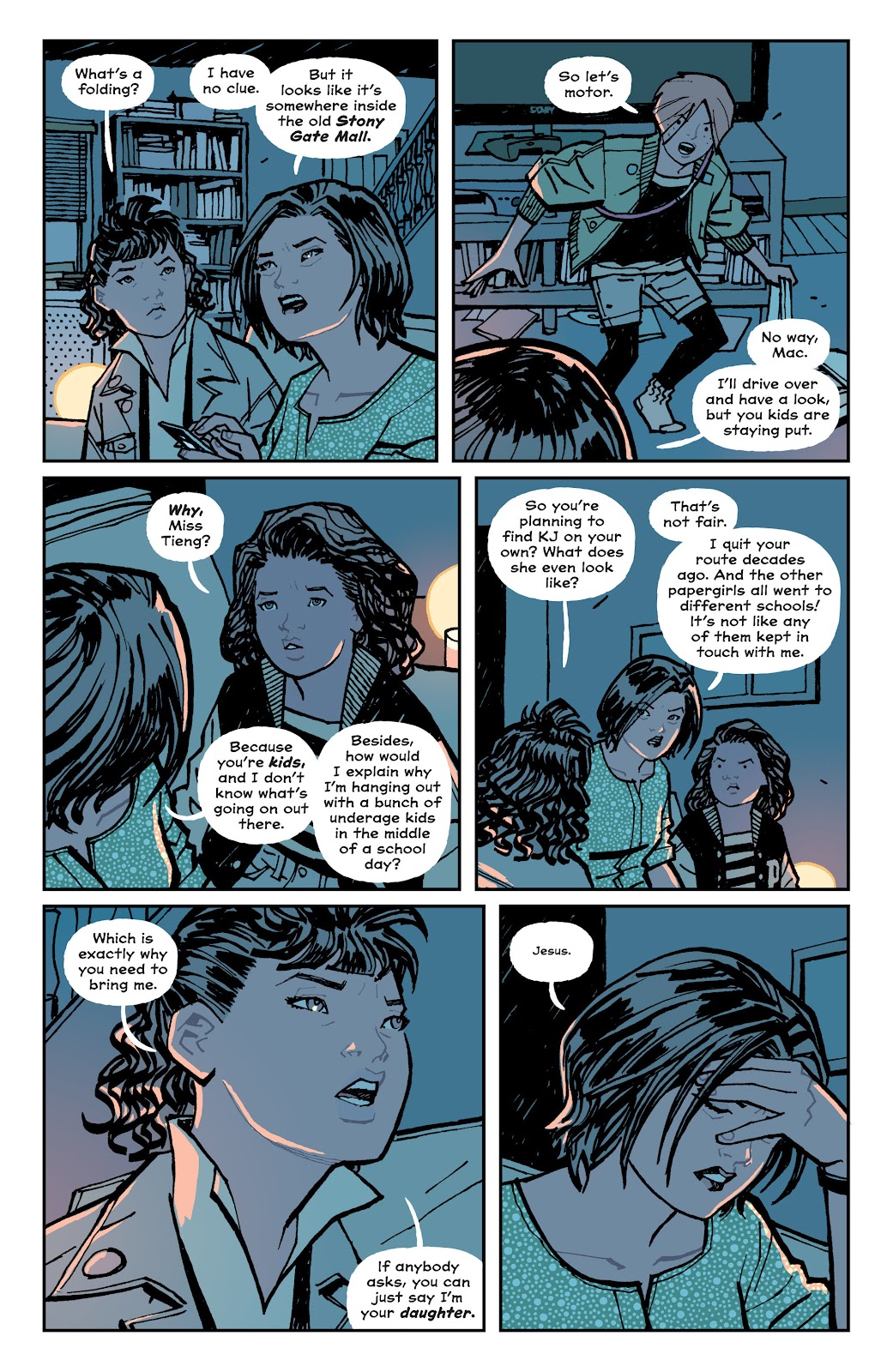 Paper Girls issue 7 - Page 10