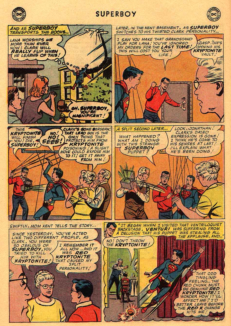 Read online Superboy (1949) comic -  Issue #122 - 8