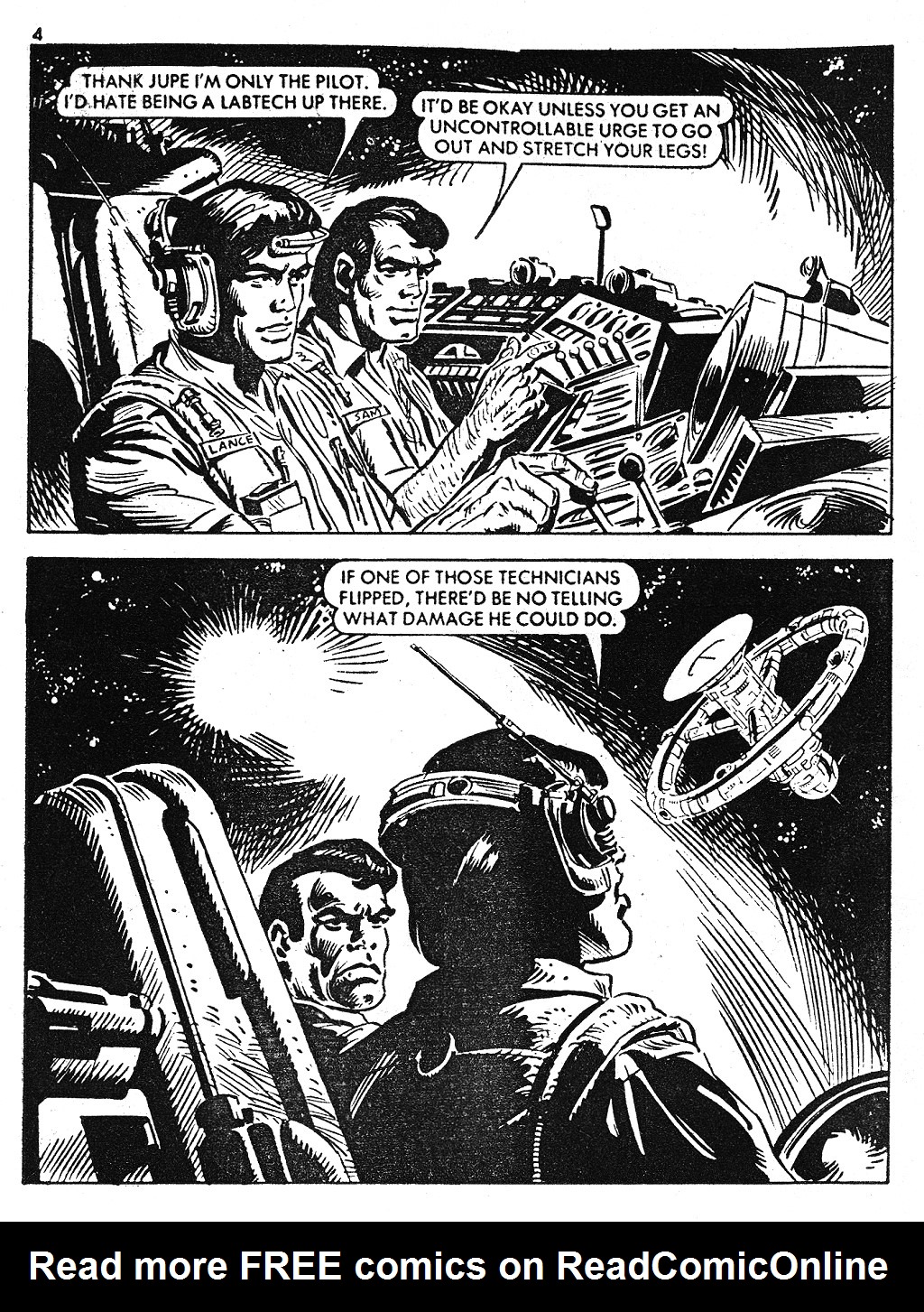 Read online Starblazer comic -  Issue #79 - 4