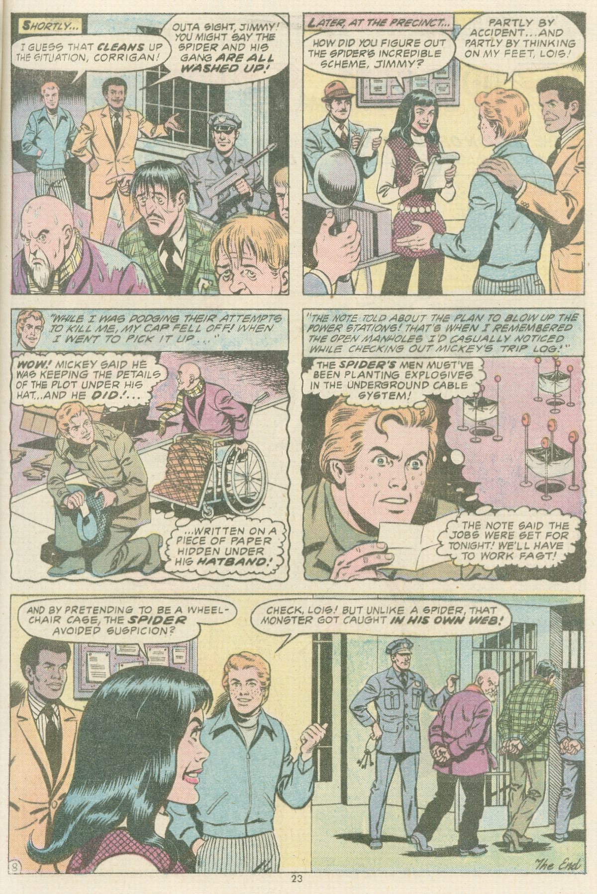 Read online The Superman Family comic -  Issue #167 - 23